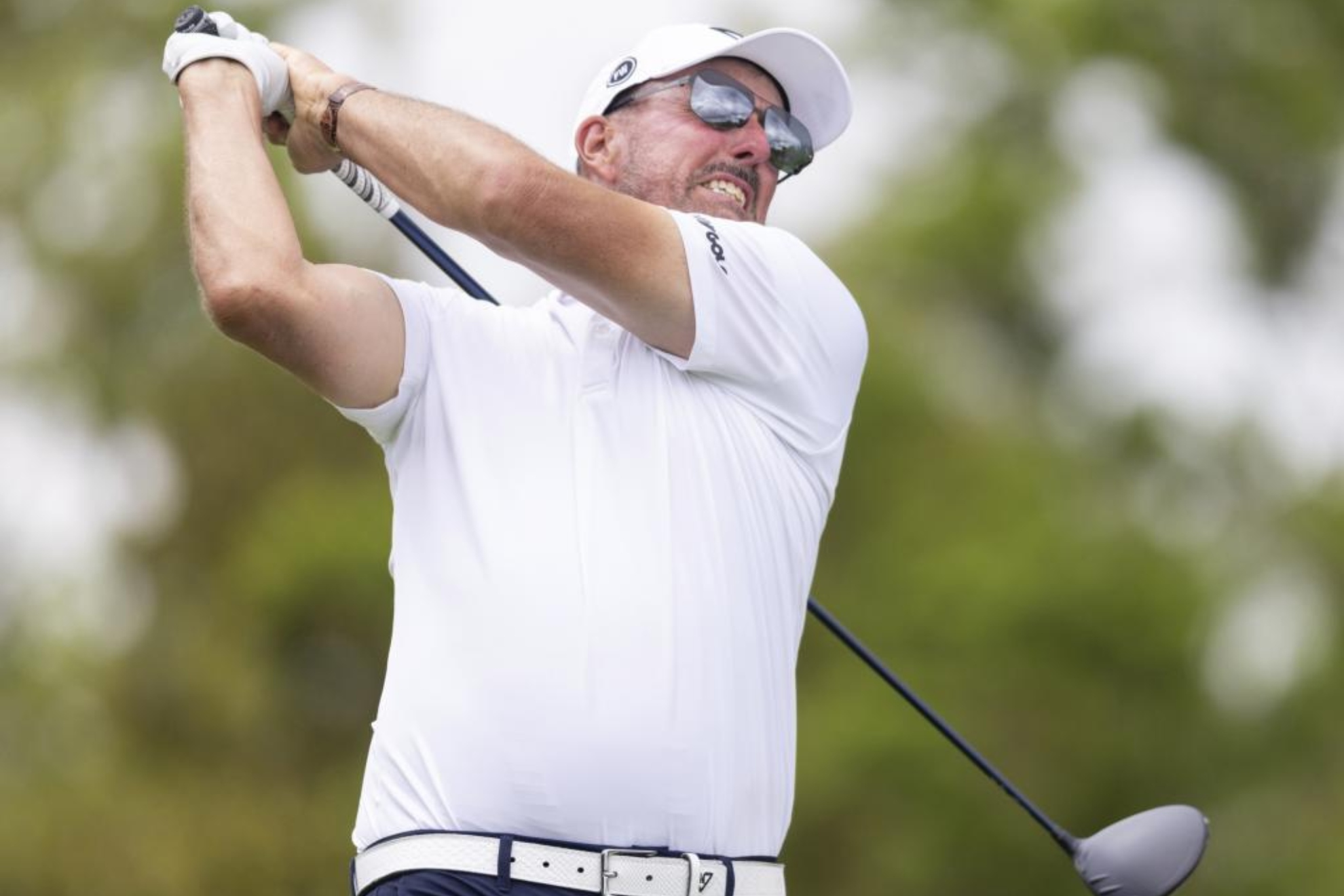 Phil Mickelson (56) juega el driver EFE