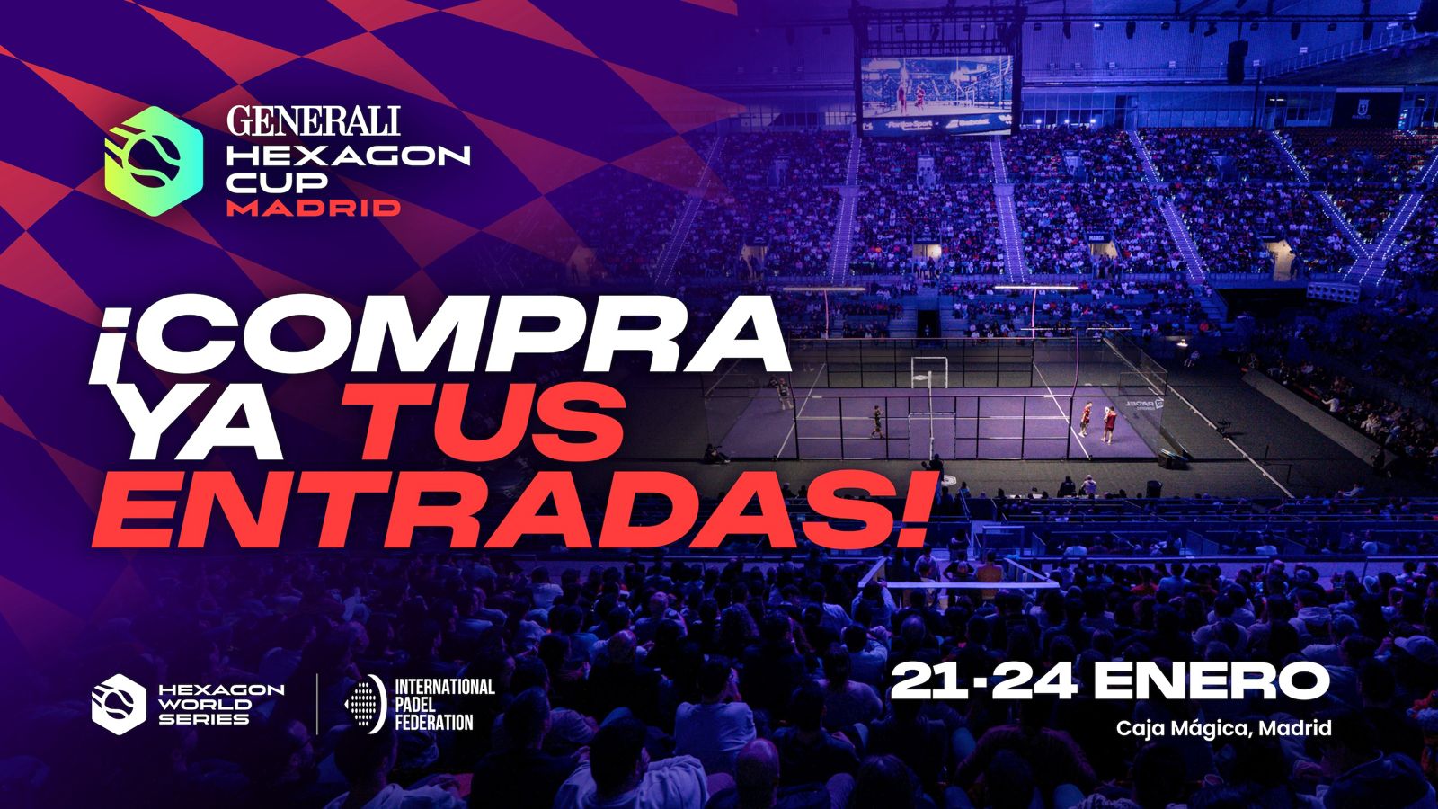 Las entradas para la GENERALI Hexagon Cup Madrid ya están a la venta
