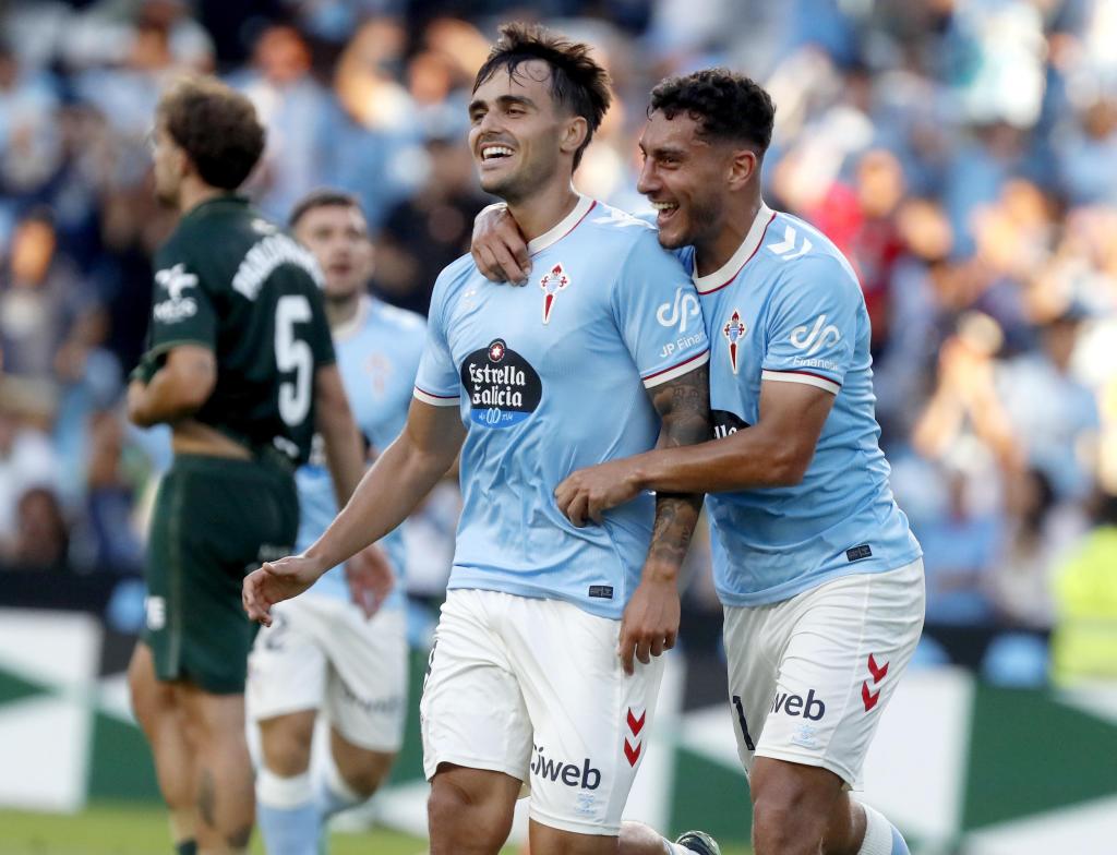 Miguel Román, en un partido con el Celta JORGE LANDÍN