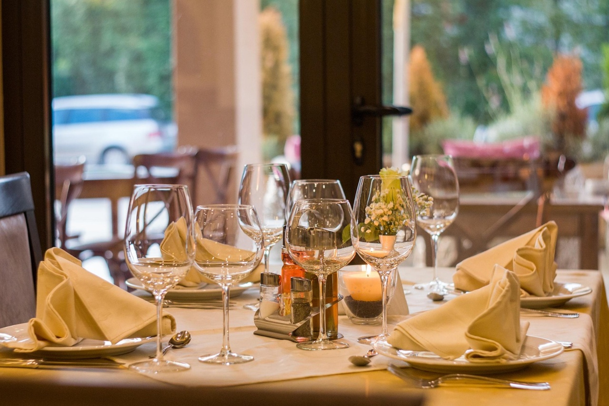 Interior de un restaurante. Pixabay.