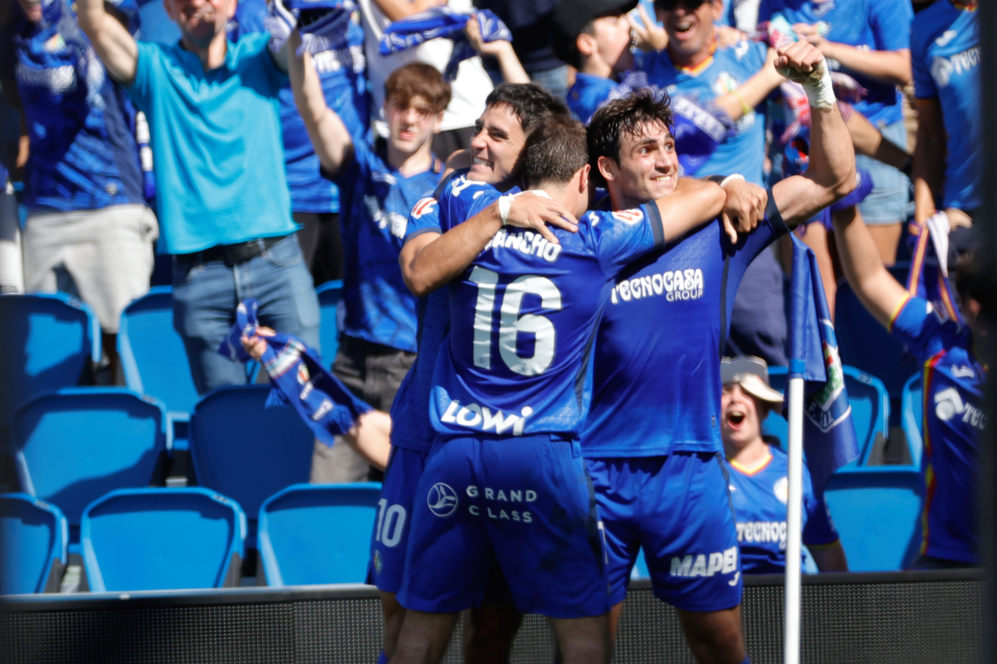 Jugadores del Getafe EFE