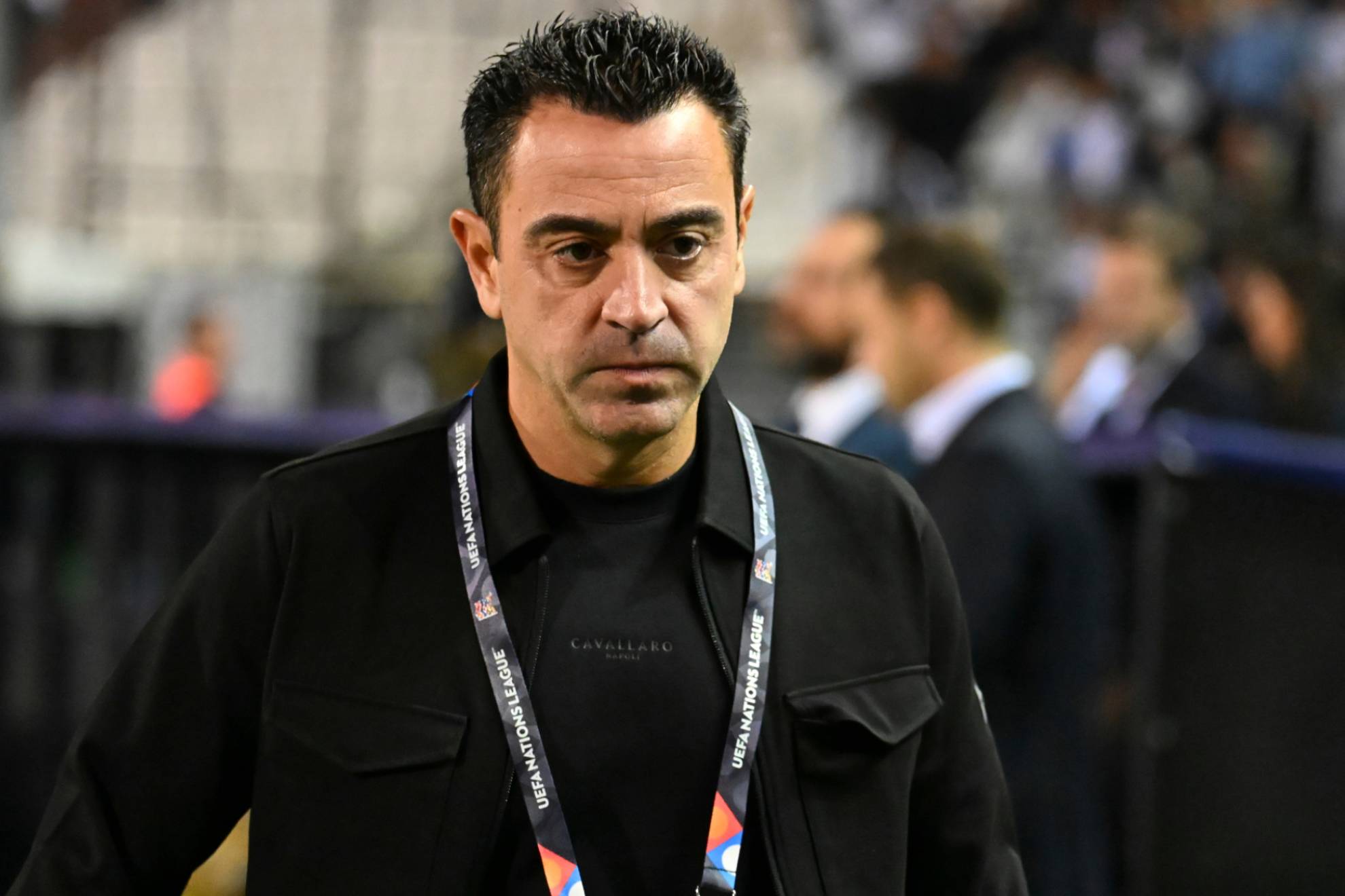 Xavi Hernández. Giannis Papanikos