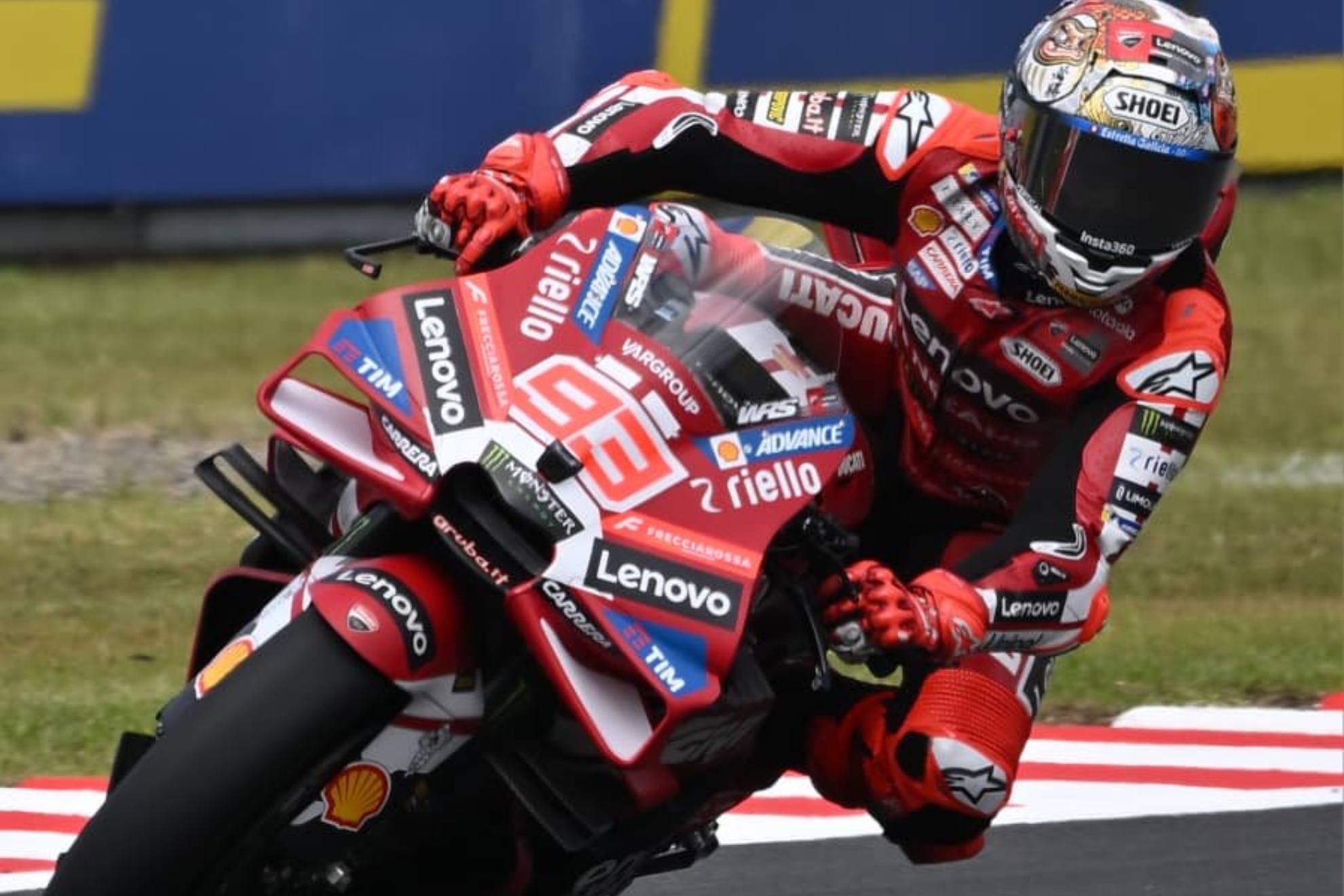 Marc Márquez, hoy en Motegi. MICHELIN