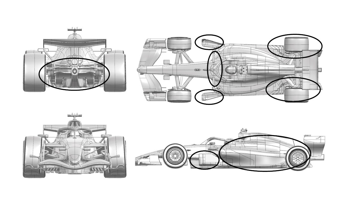 Las novedades de Mercedes marcadas en el infirme de la FIA FIA