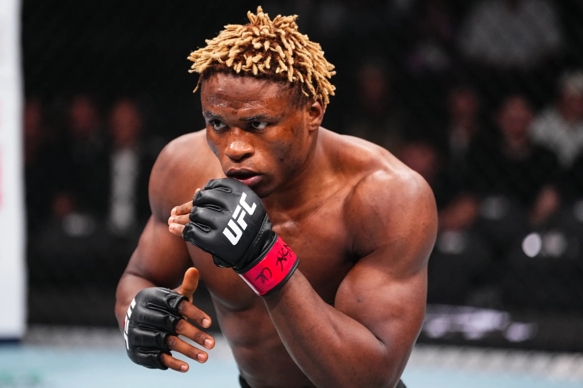 Ateba Gautier en la UFC. UFC.