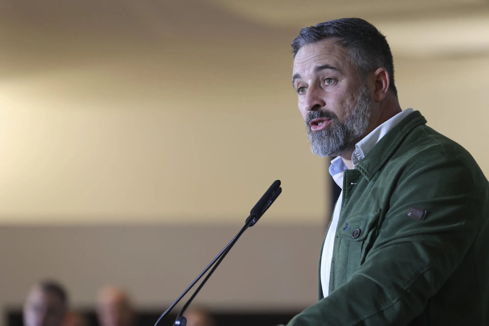 Santiago Abascal, líder de VOX.