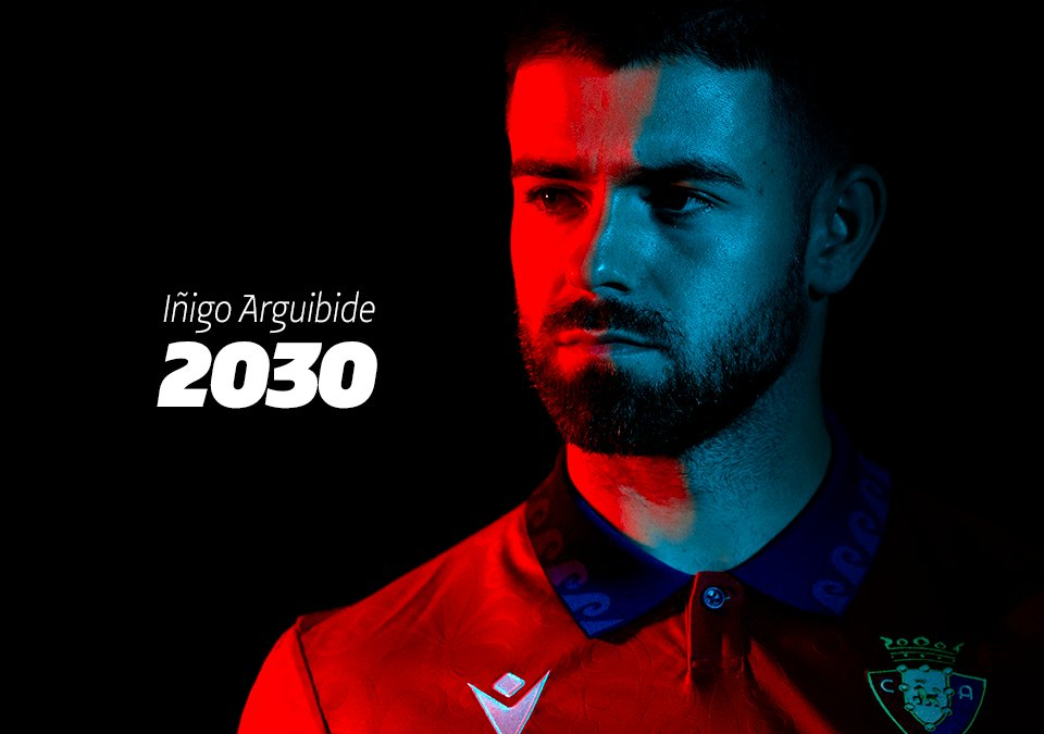 Arguibide renueva hasta 2030 con Osasuna