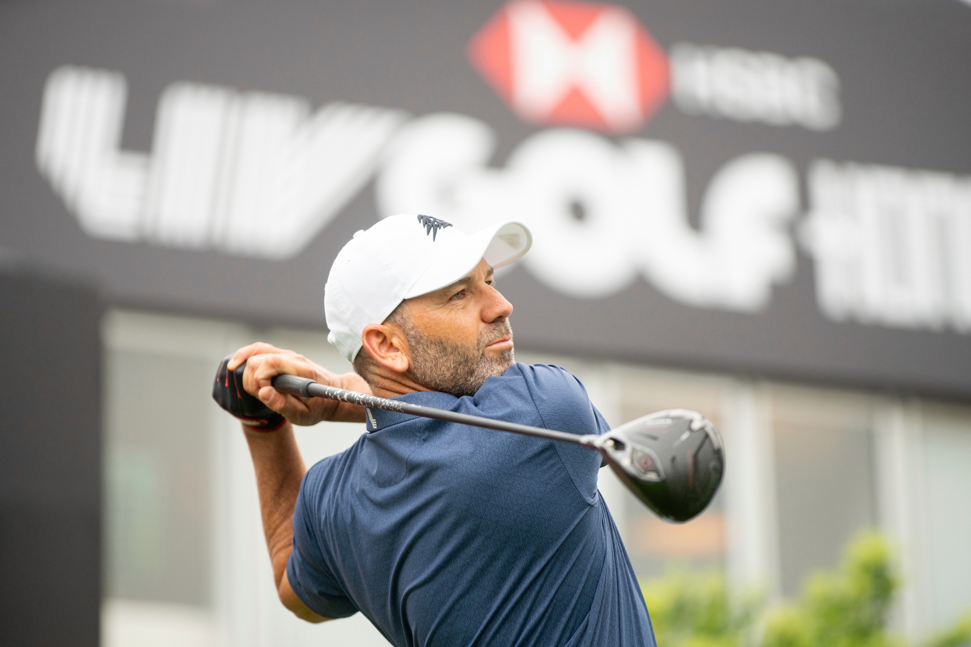 Sergio García durante el torneo LIV Golf Hong Kong. Mike Stobe / LIV Golf