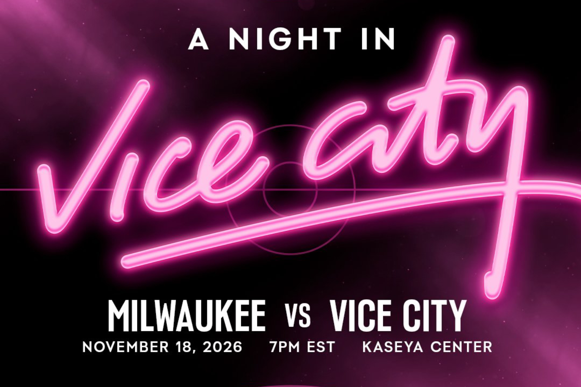 Los Miami Heat pasarán a ser Vice City para su partido del 18 de noviembre