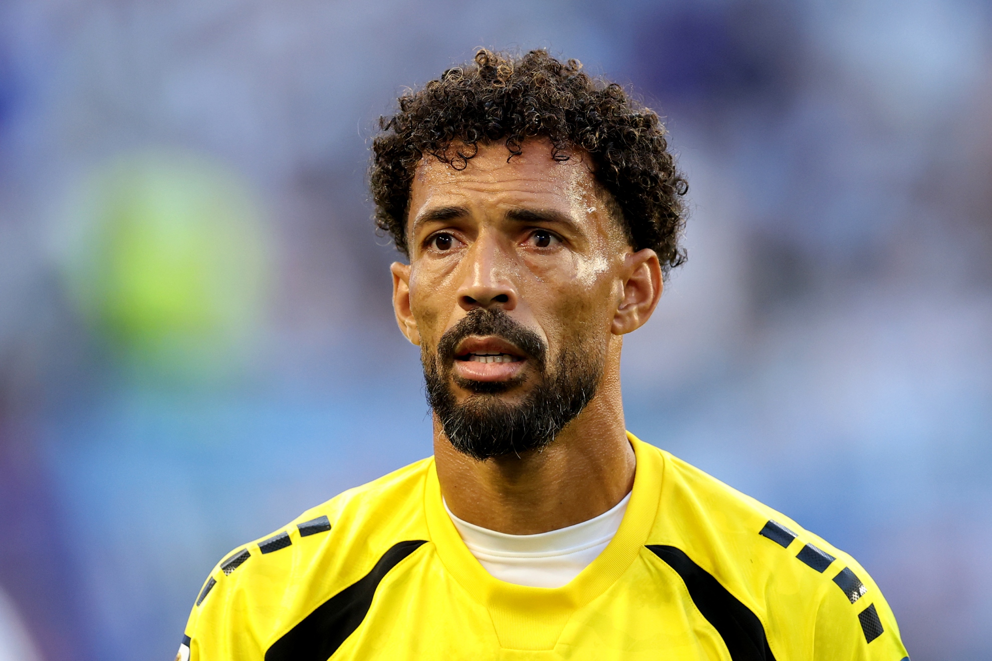 Vozinha, durante el Mundial. GETTY