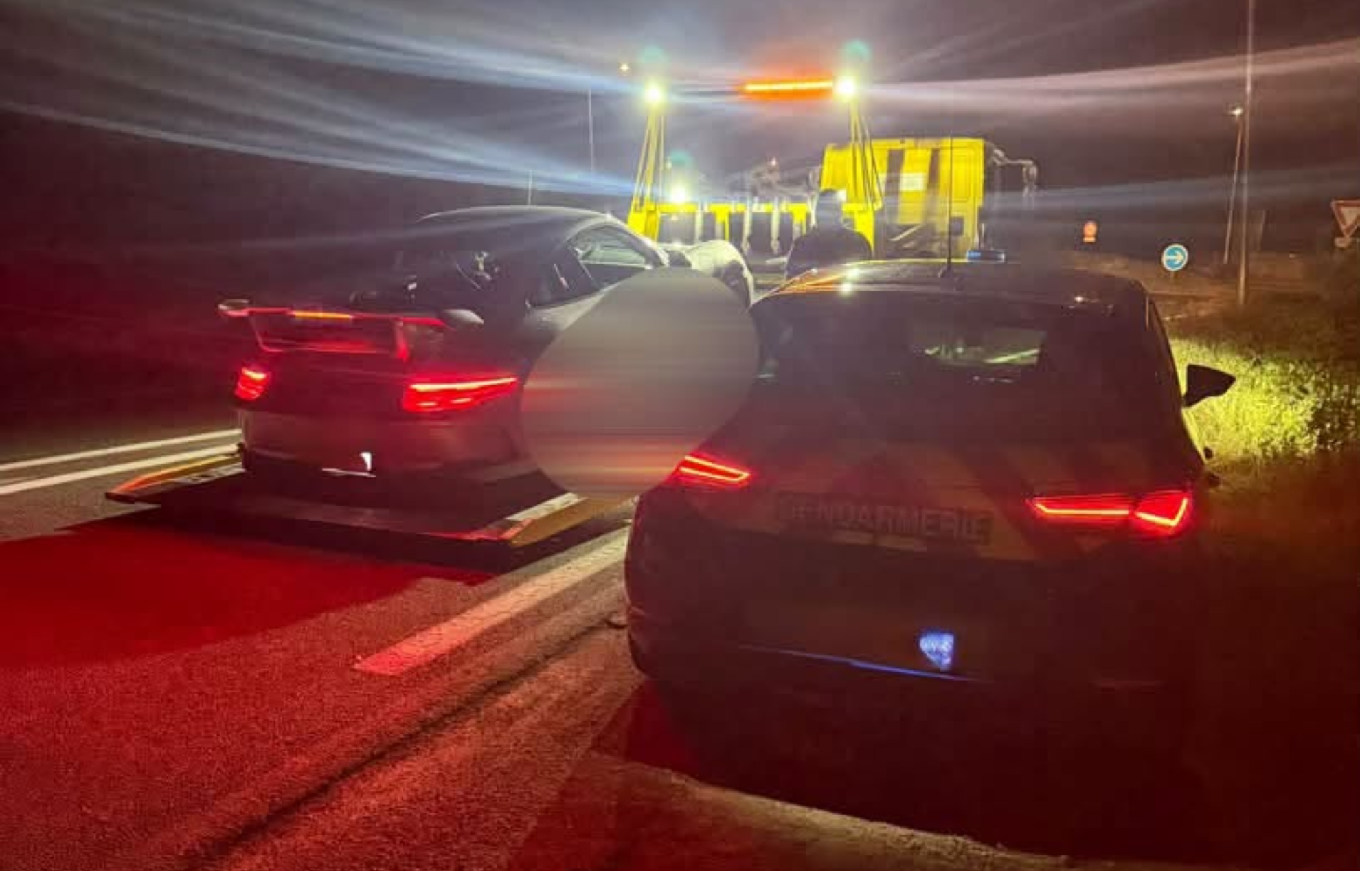 Multa de velocidad récord en Francia Gendarmeria de la Alta Saboya