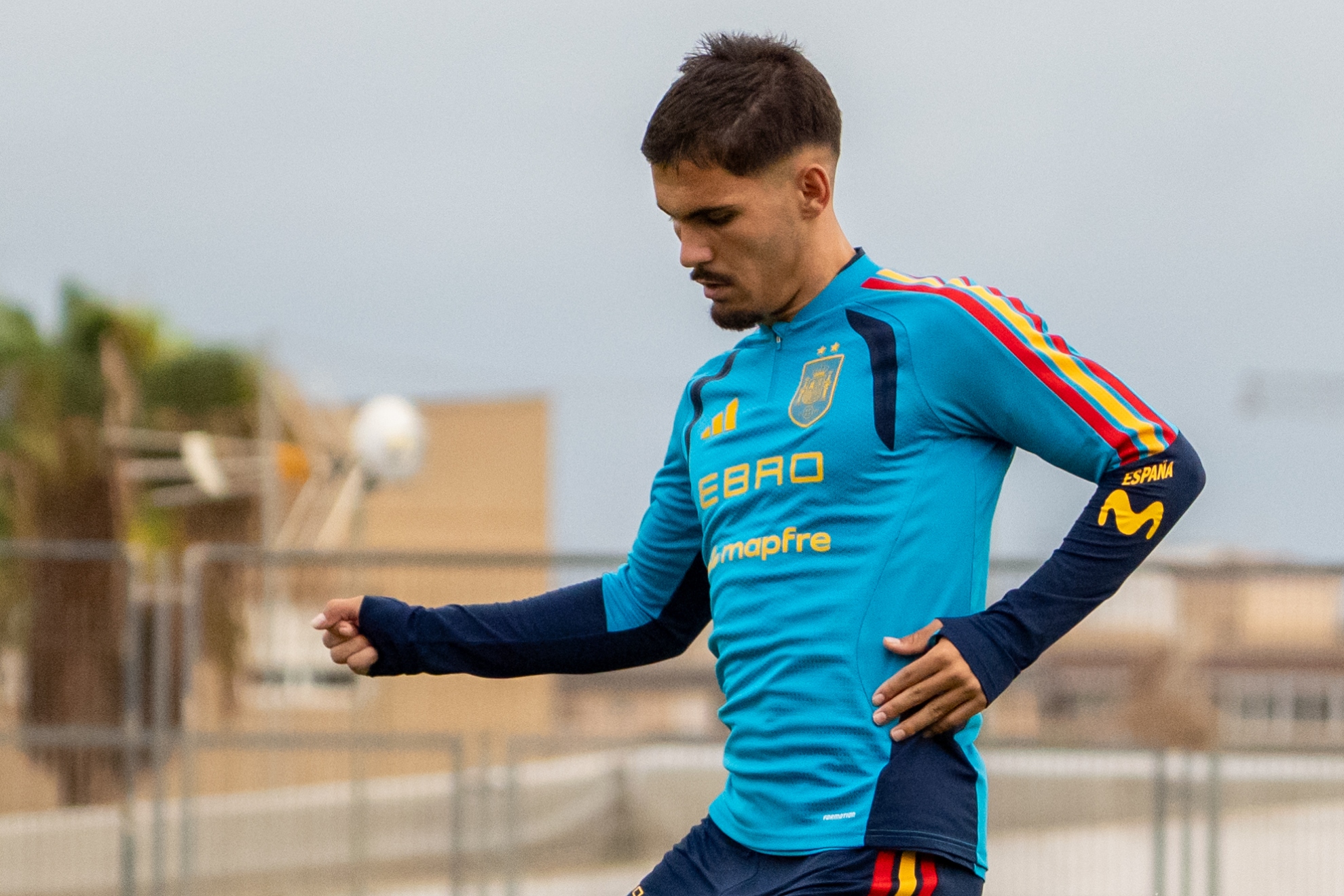 Chupe, con la sub 21.
