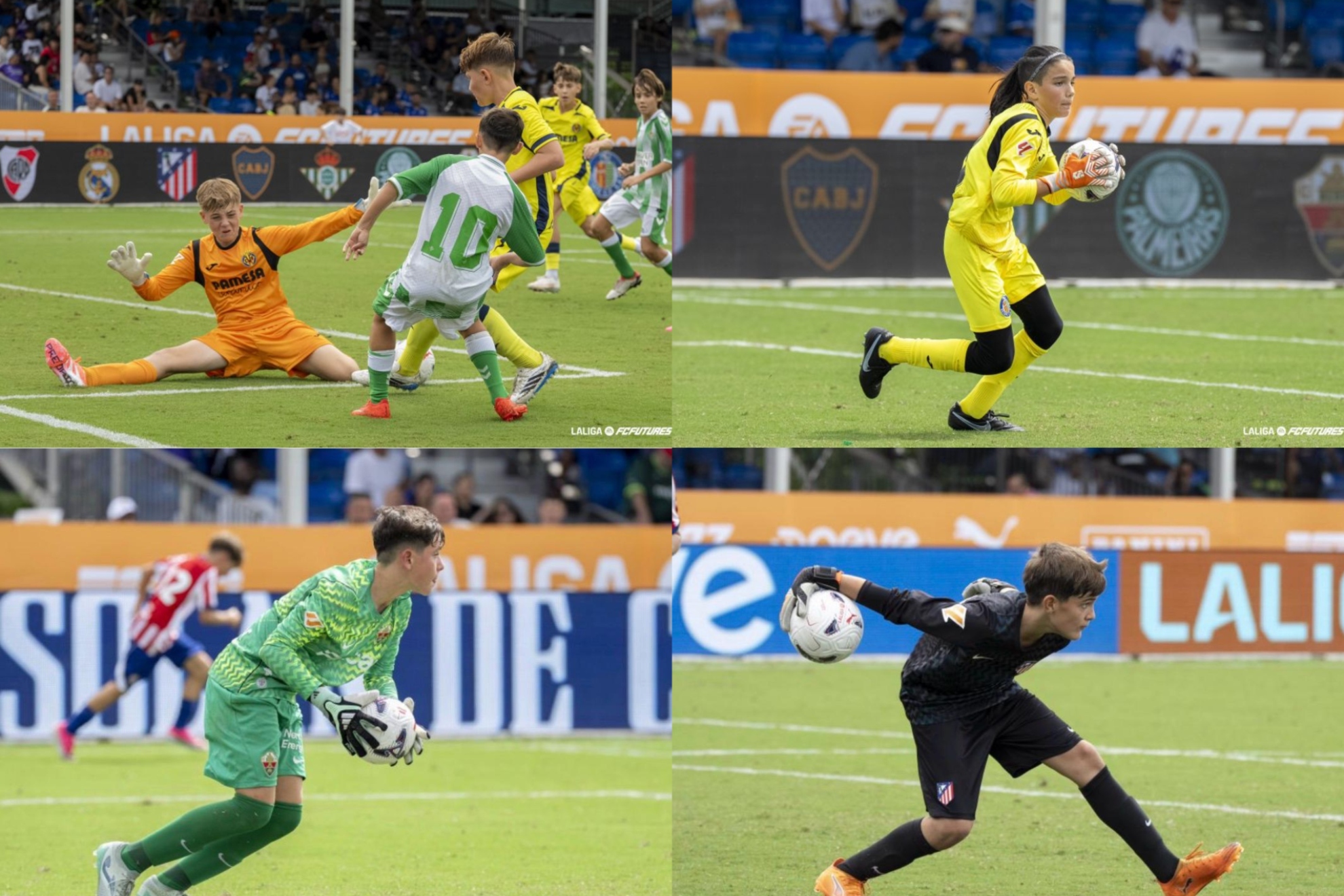 Los porteros brillan en la Futures. LALIGA