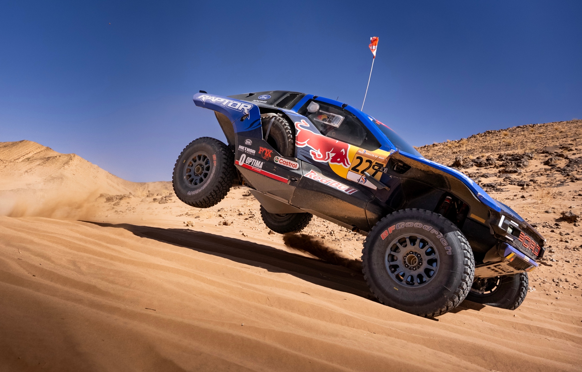 Nani Roma acabó siendo el mejor español en el Rally de Marruecos Ford Racing