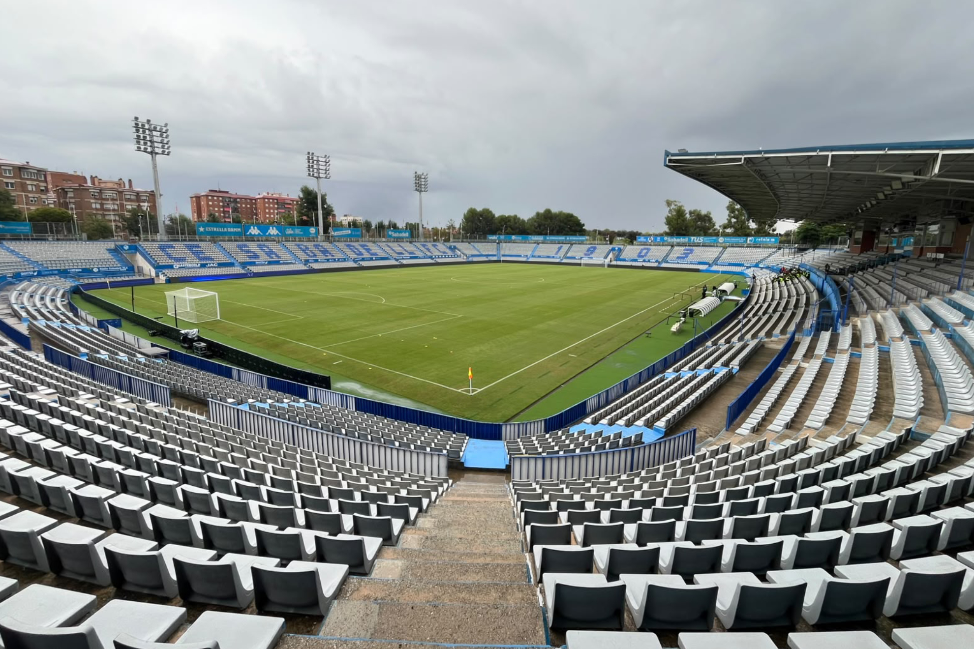 Nova Creu Alta, estadio del Sabadell. CE SABADELL