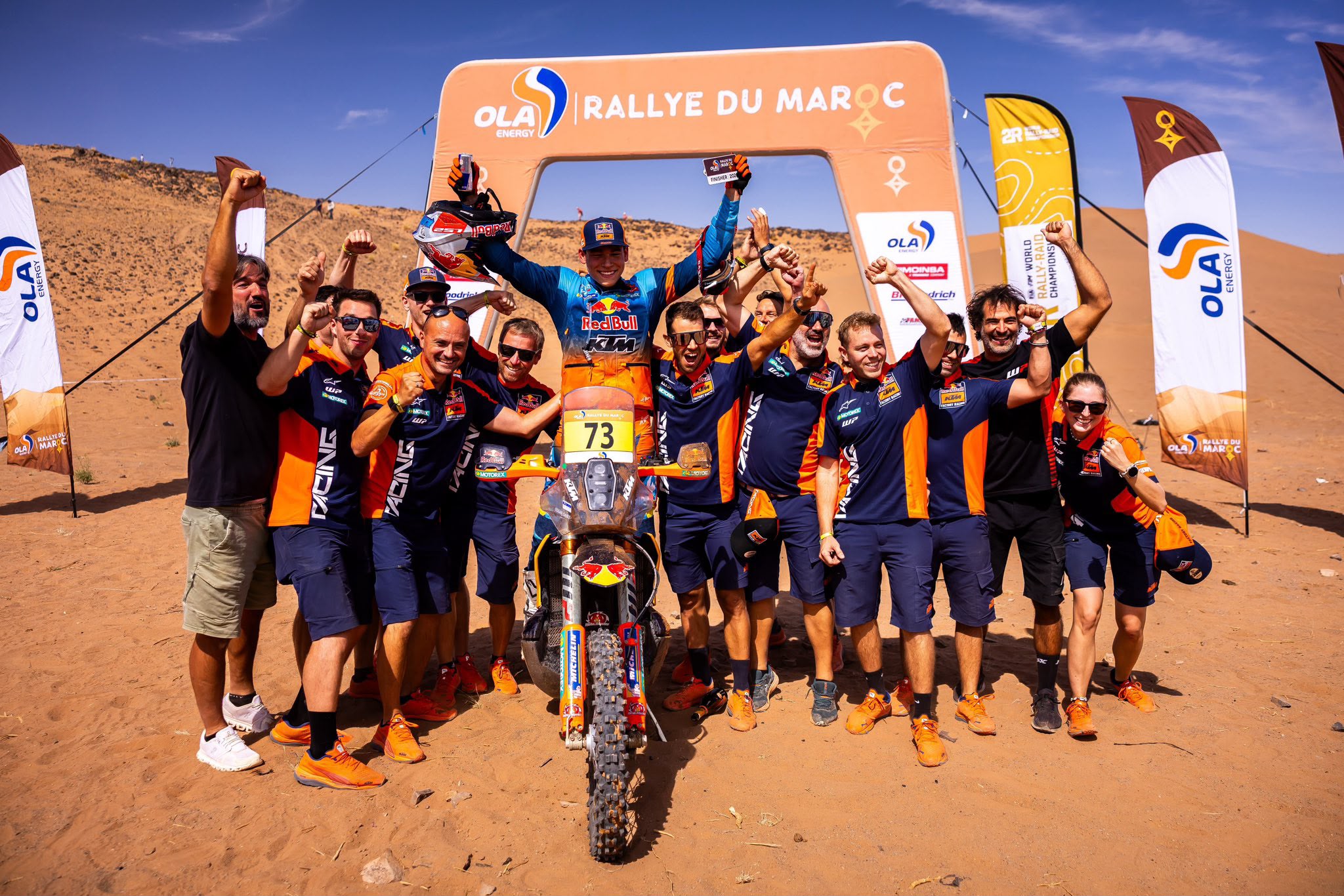 Edgar Canet, ganador del Rally de Marruecos ASO
