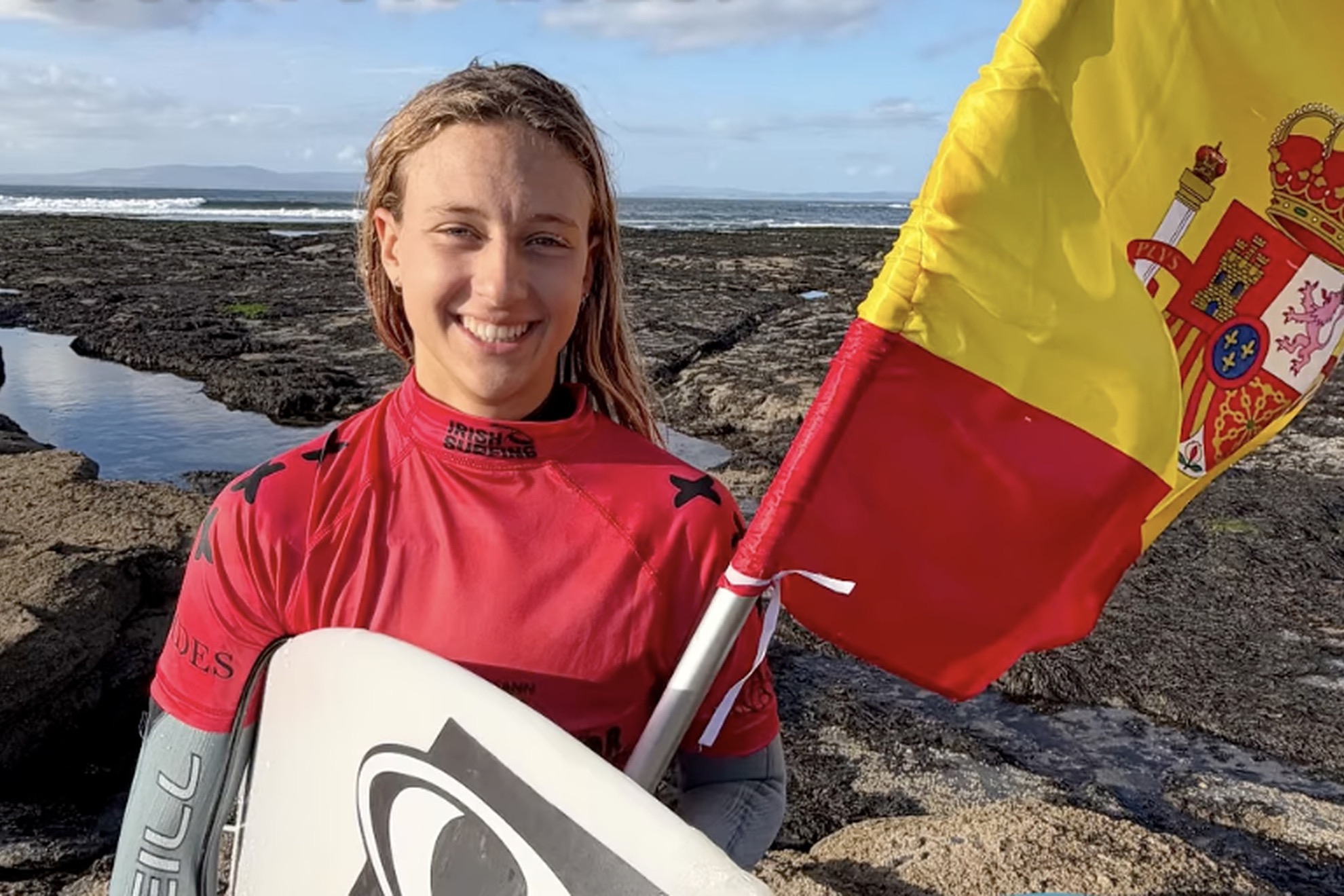 Julieta Rodríguez-Villamil se ha proclamado campeona de Europa Sub18 en Bundoran. FES