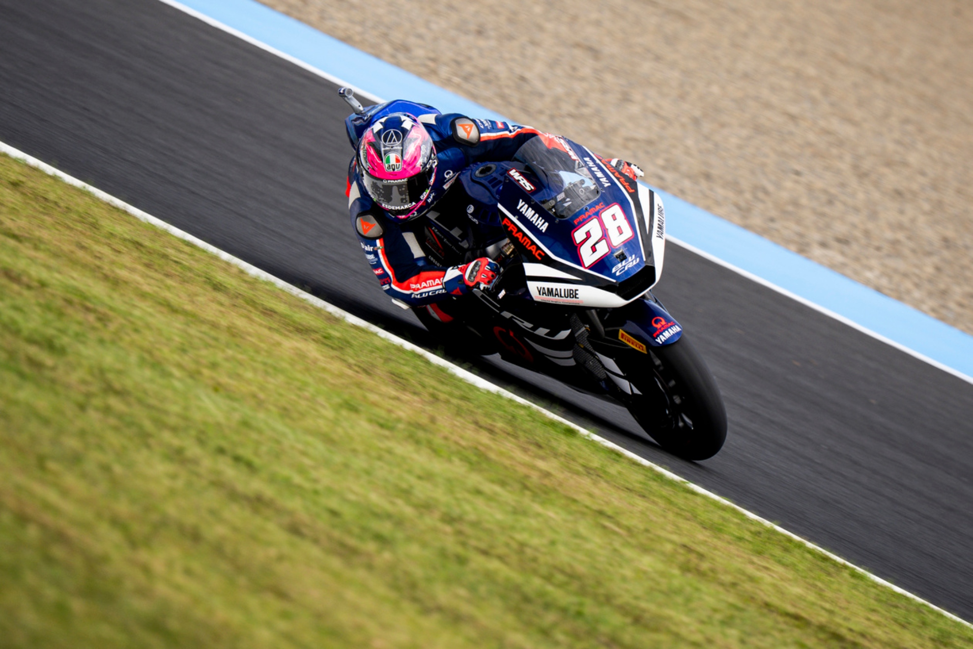 Izan Guevara, en Motegi. PRIMA PRAMAC
