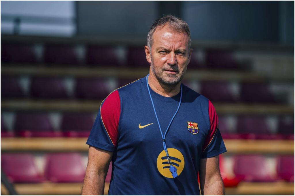 Hansi Flick. FC BARCELONA