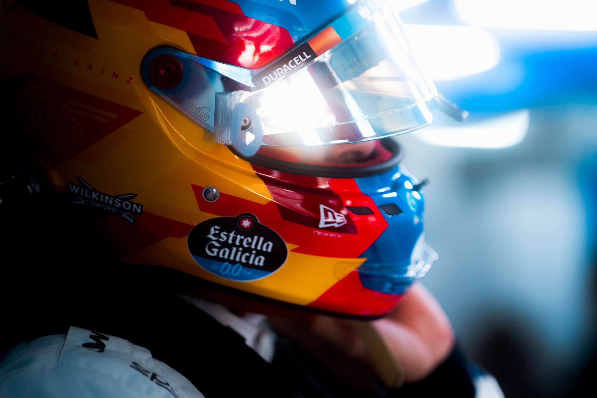 Sainz, en el GP de Bahréin 2026. Williams F1
