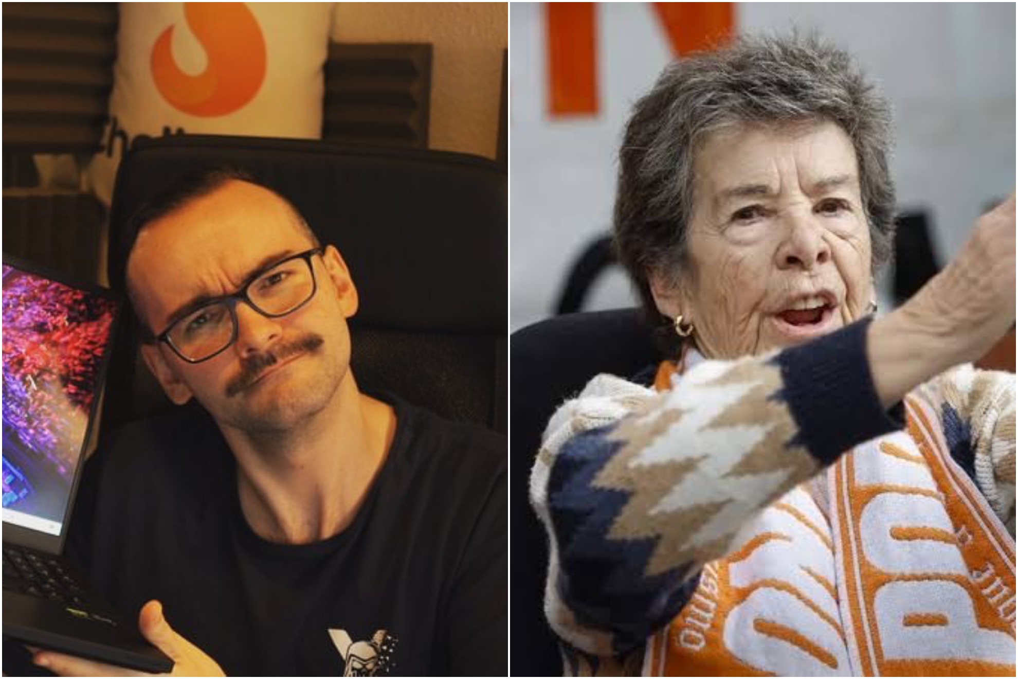 El Xokas y Maricarmen RRSS y EFE
