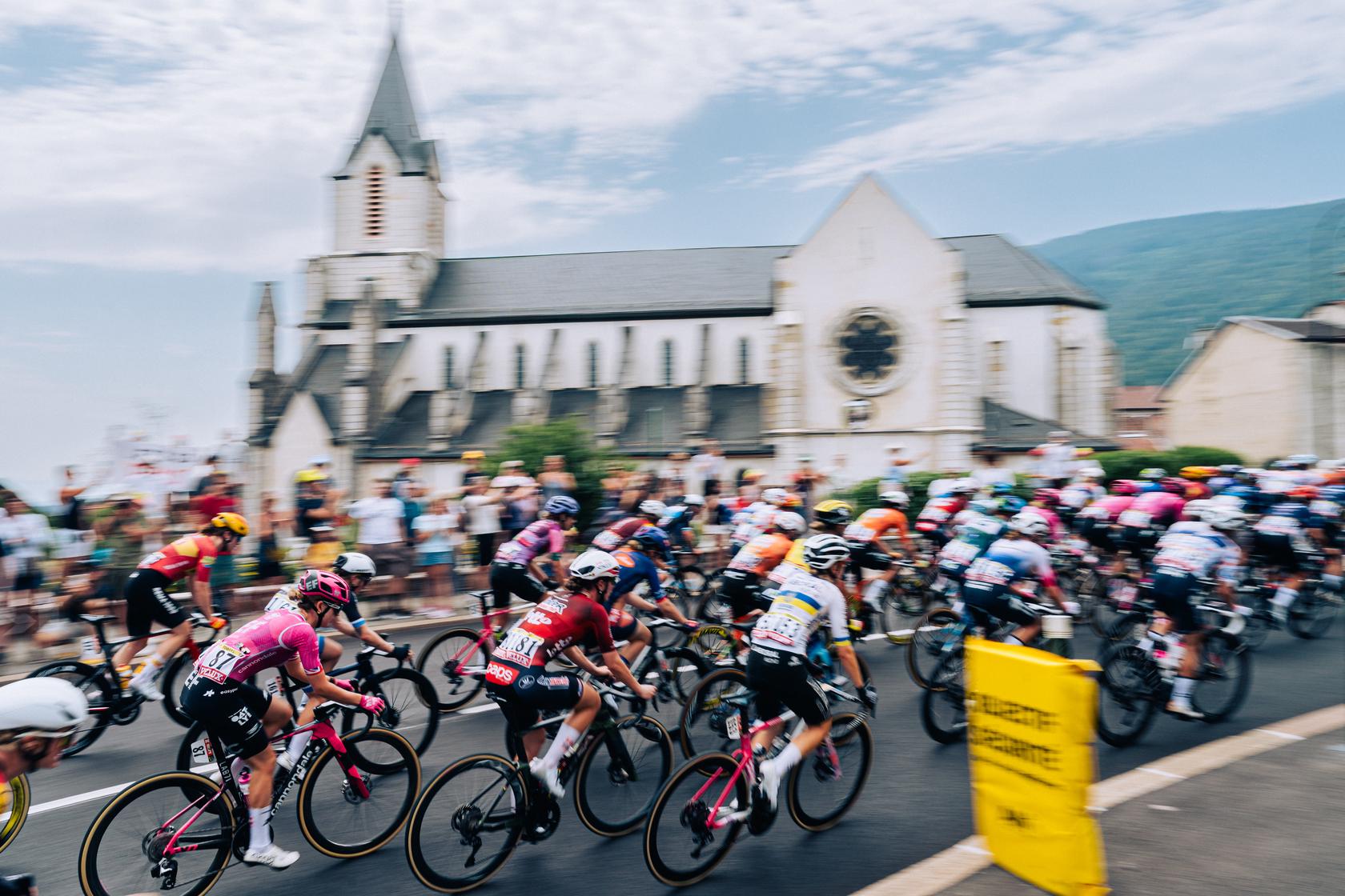 Imagen del pasado Tour de Francia Femenino ASO/Gaetan Flamme