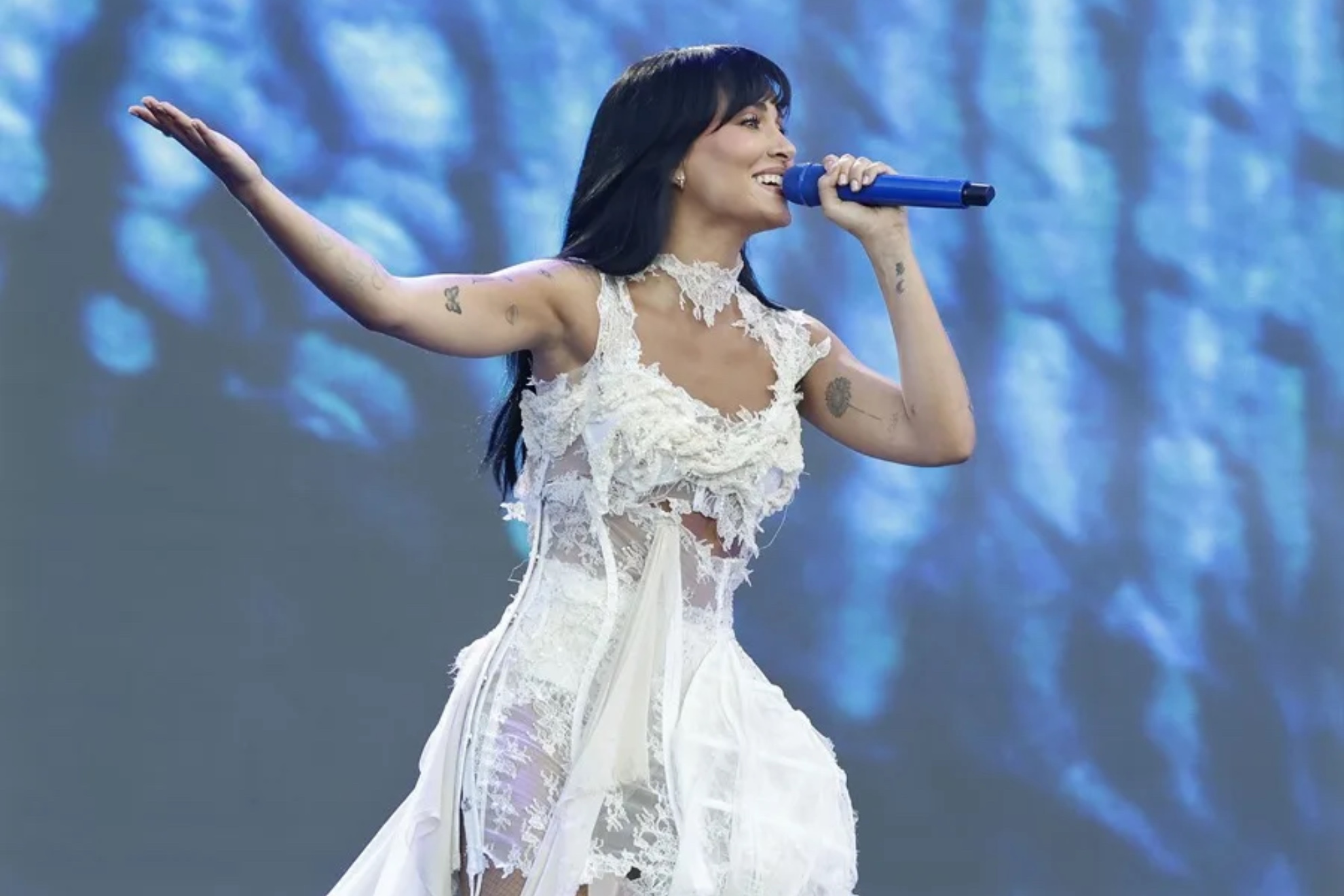 Aitana en su concierto de 'Cuarto Azul' en Barcelona EFE