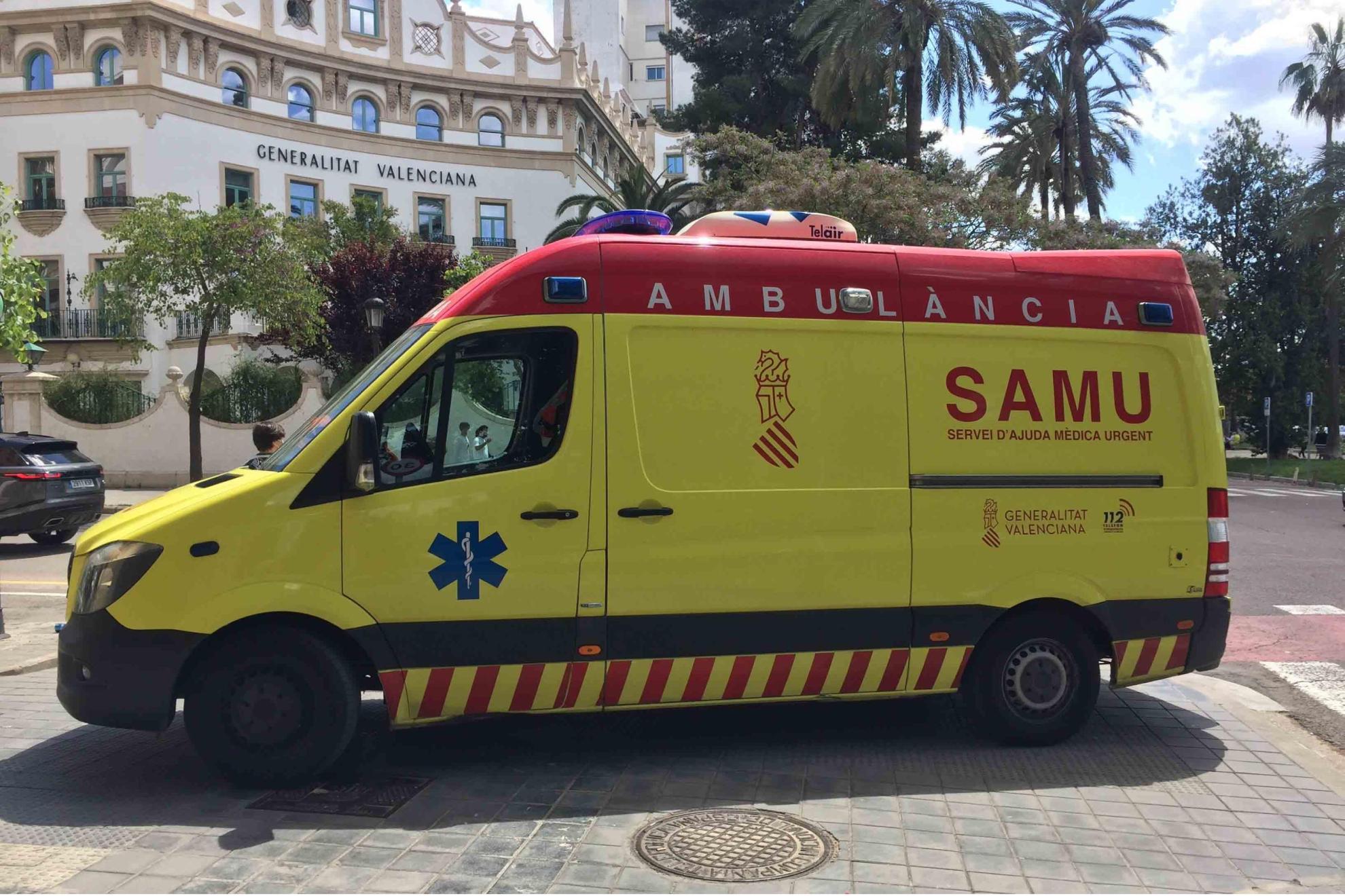 Una ambulancia del SAMU, en una imagen de archivo.