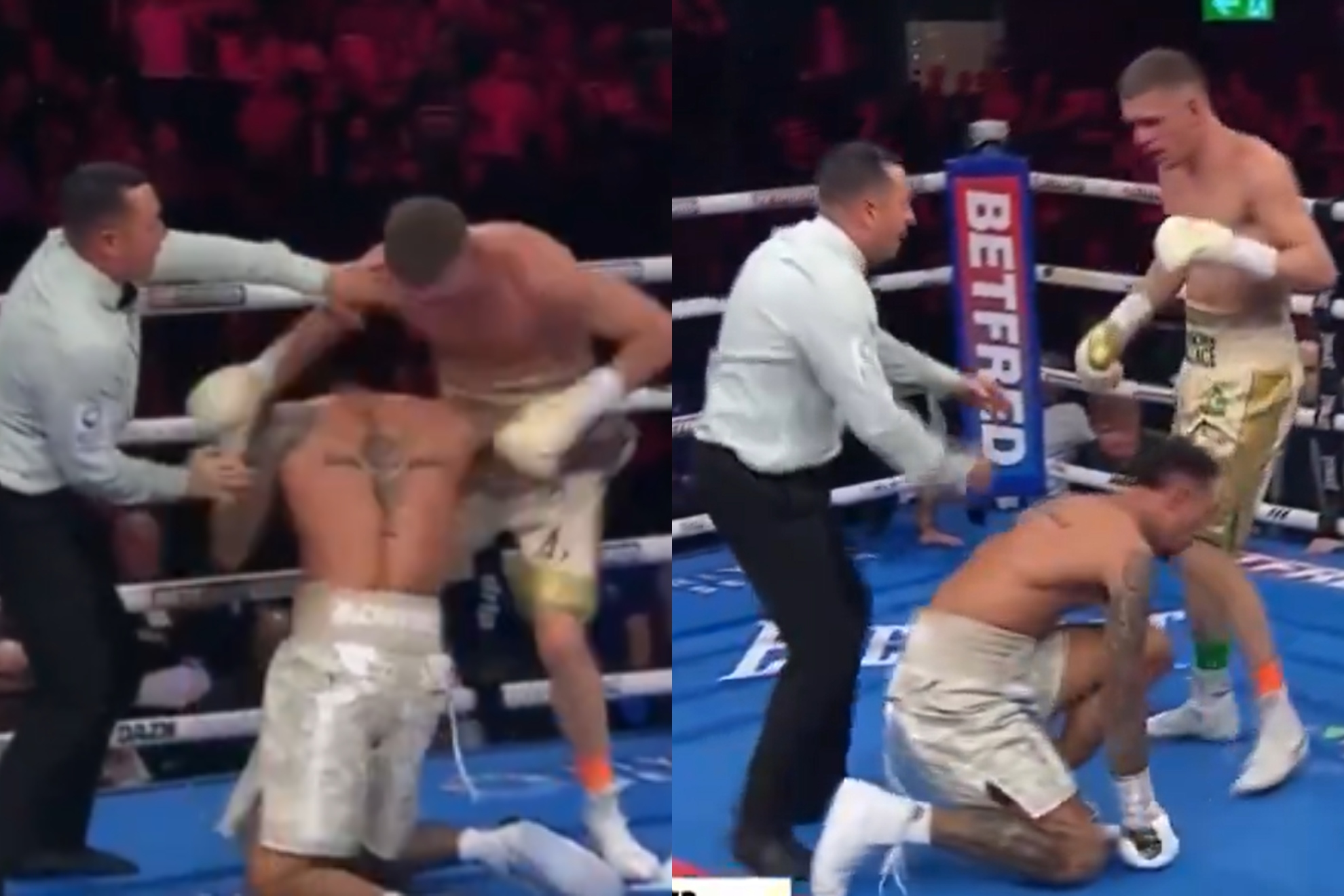 Benn Whittaker contra Conor Wallace.