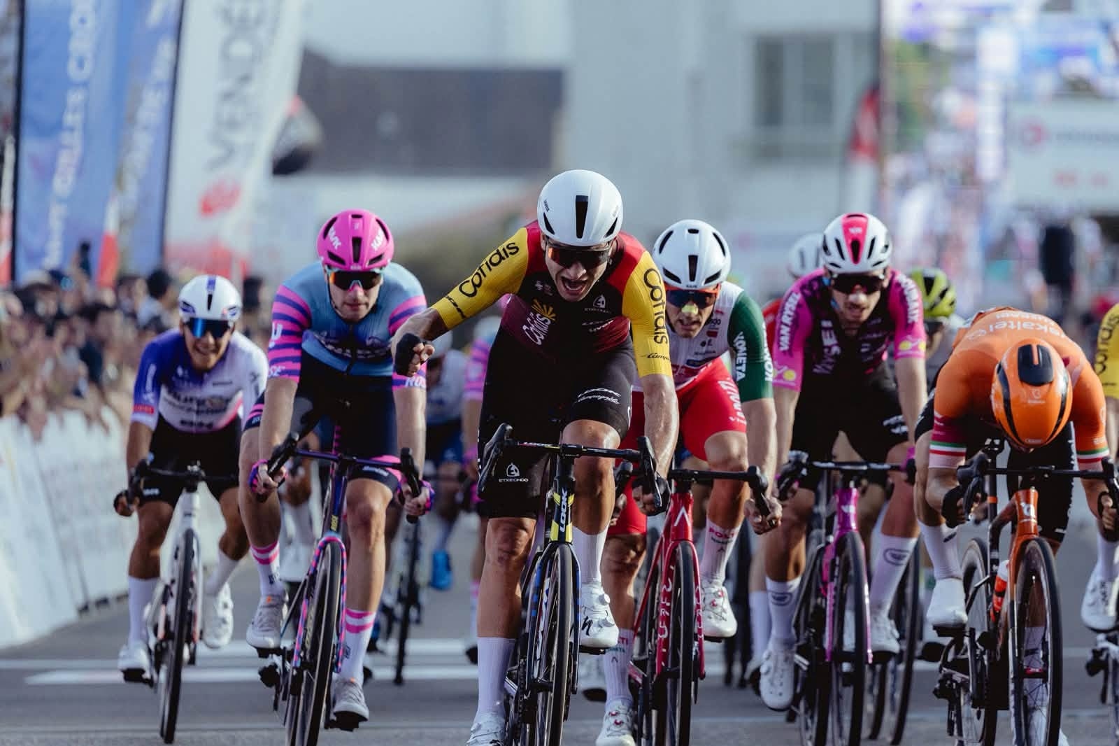 Xabier Berasategi roza en el Tour de Vendée su primera victoria profesional © Tour de Vendée Cycliste