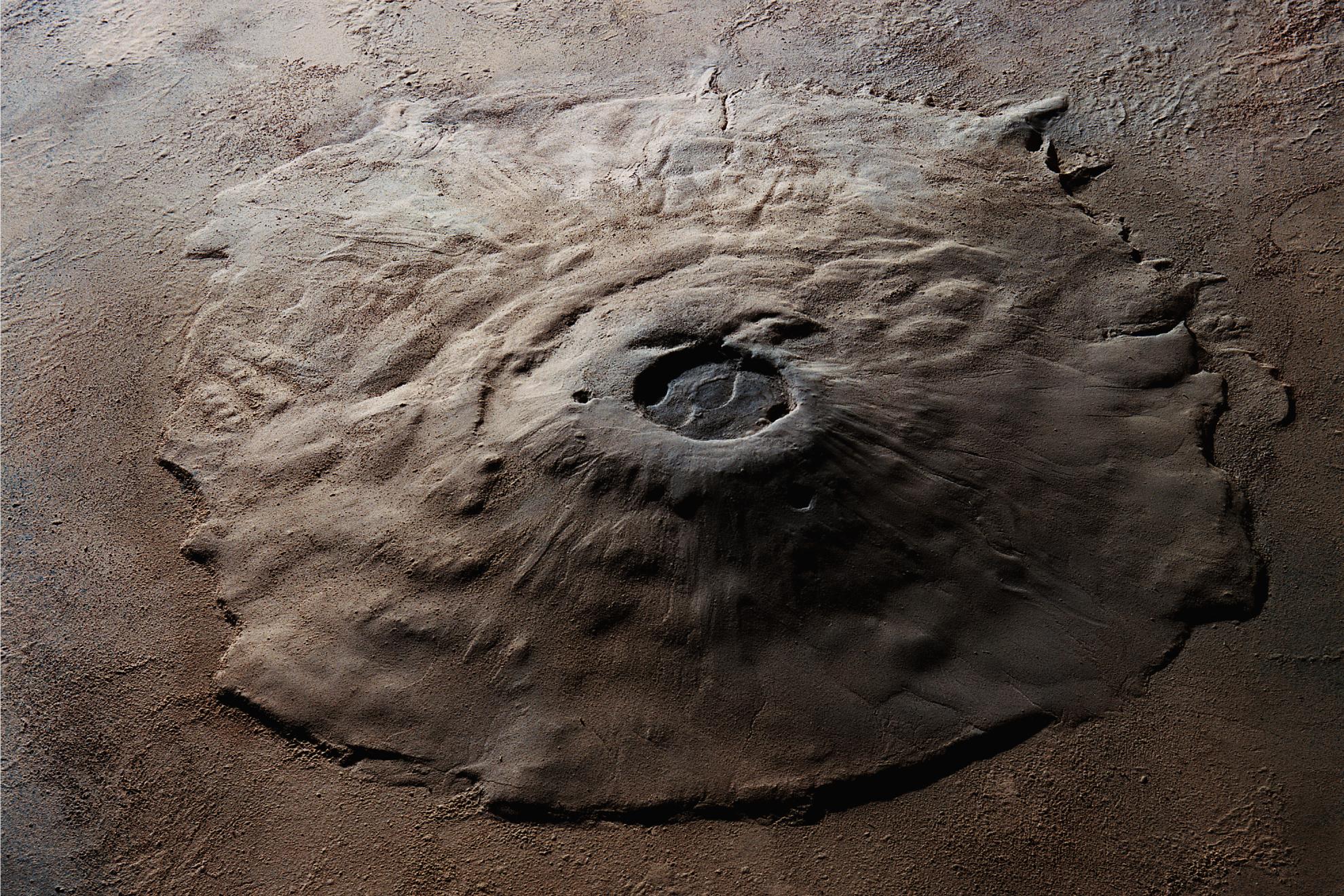 Marte alberga el volcán más alto del sistema solar: el Monte Olimpo. GETTY IMAGES