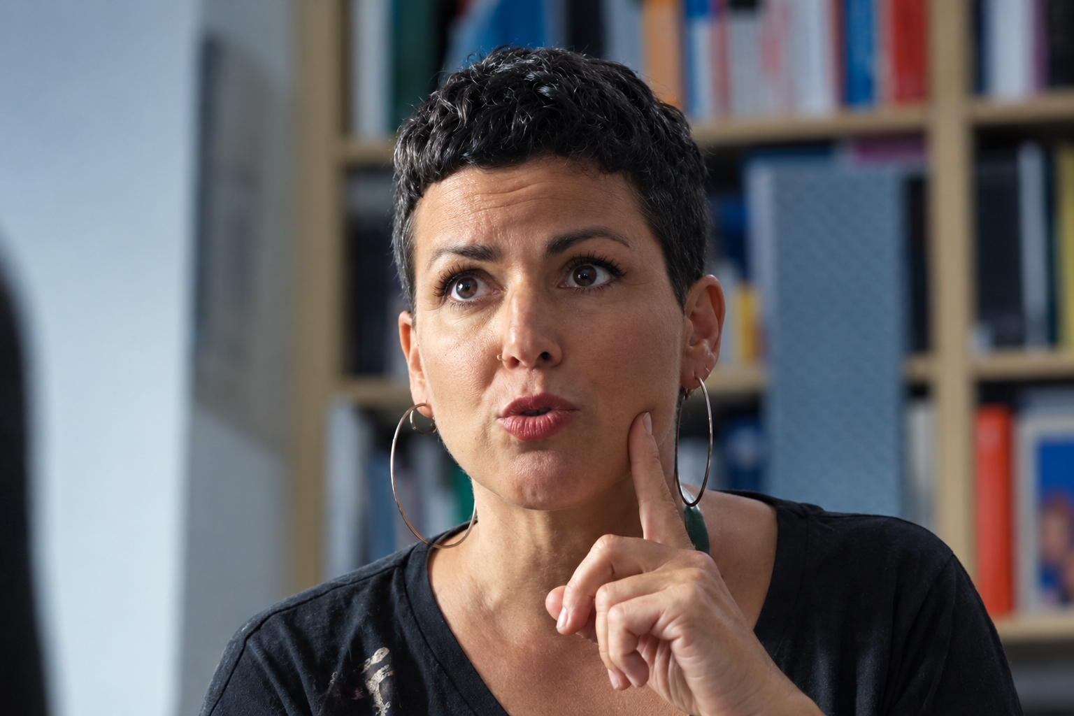 Teresa Rodríguez, durante la entrevista en 'Salvados'. La Sexta