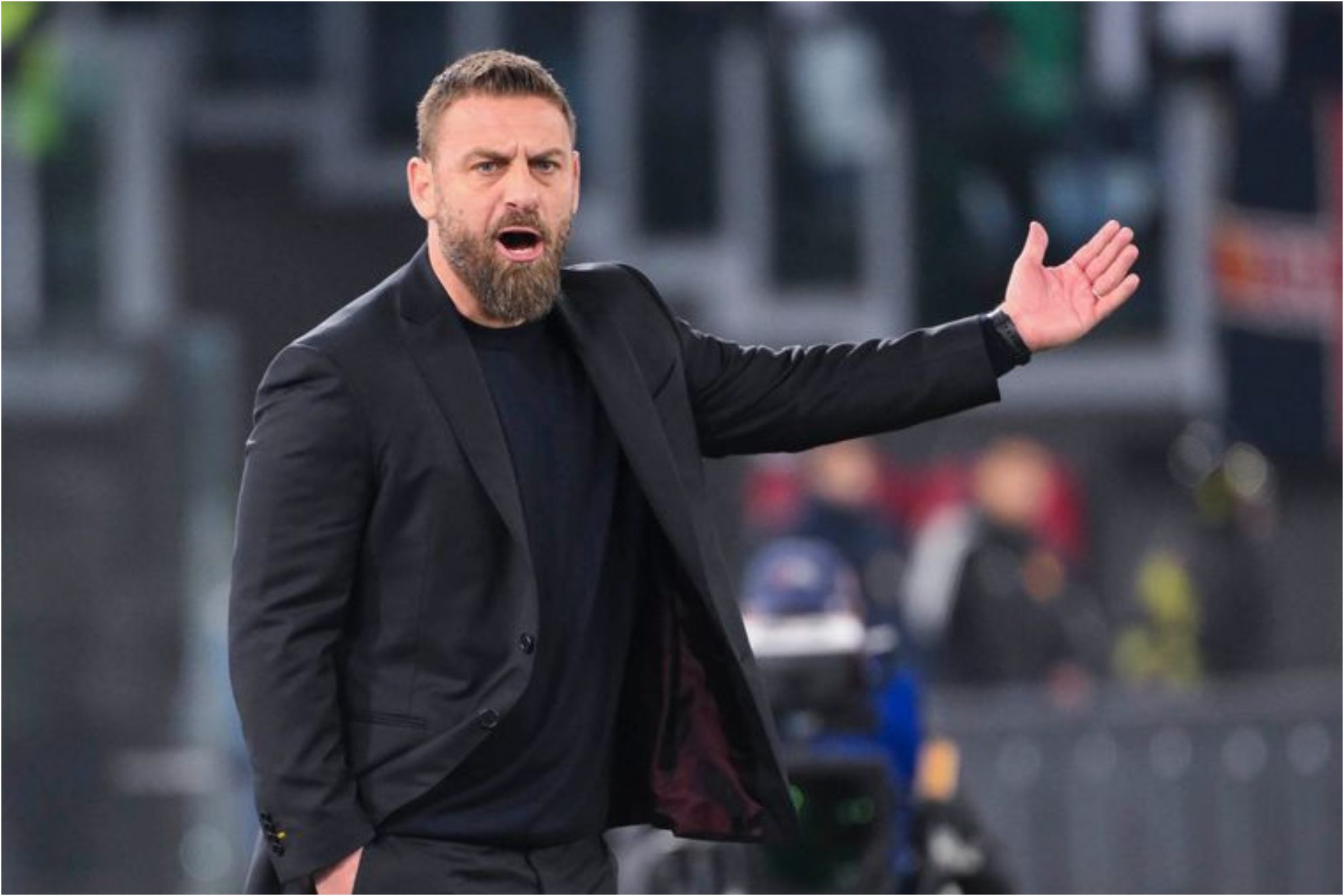 Daniele de Rossi, en un partido del curso pasado.