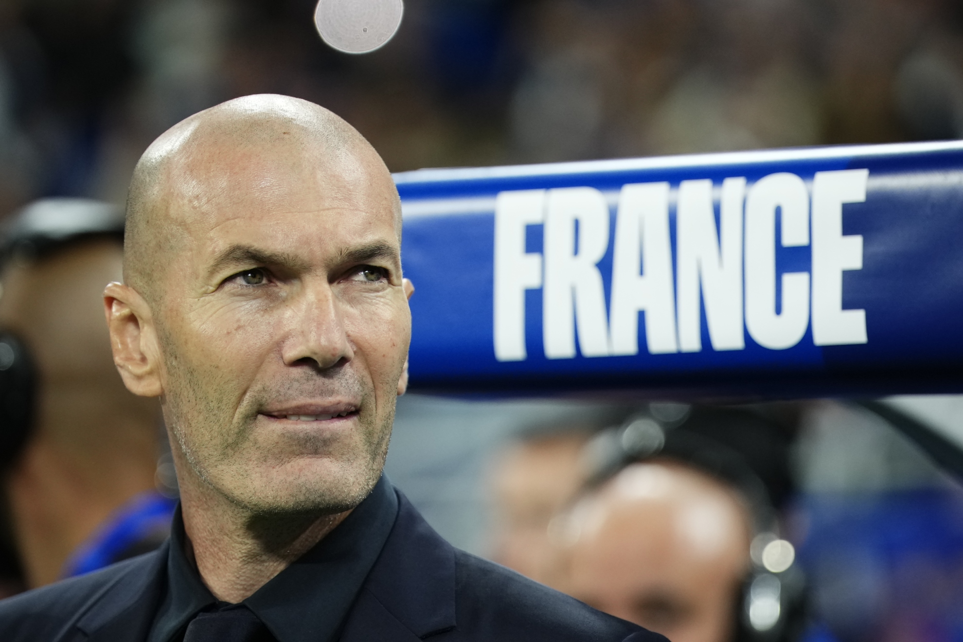 Zidane, con Francia. LAPRESSE.