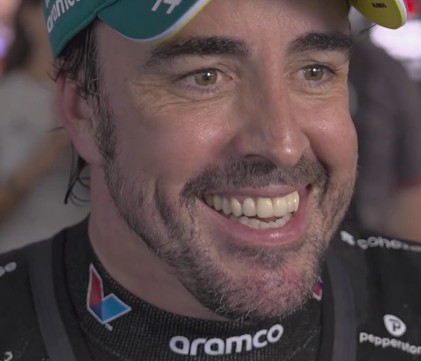 Alonso, con F1 TV tras el GP de Bahréin. F1 TV