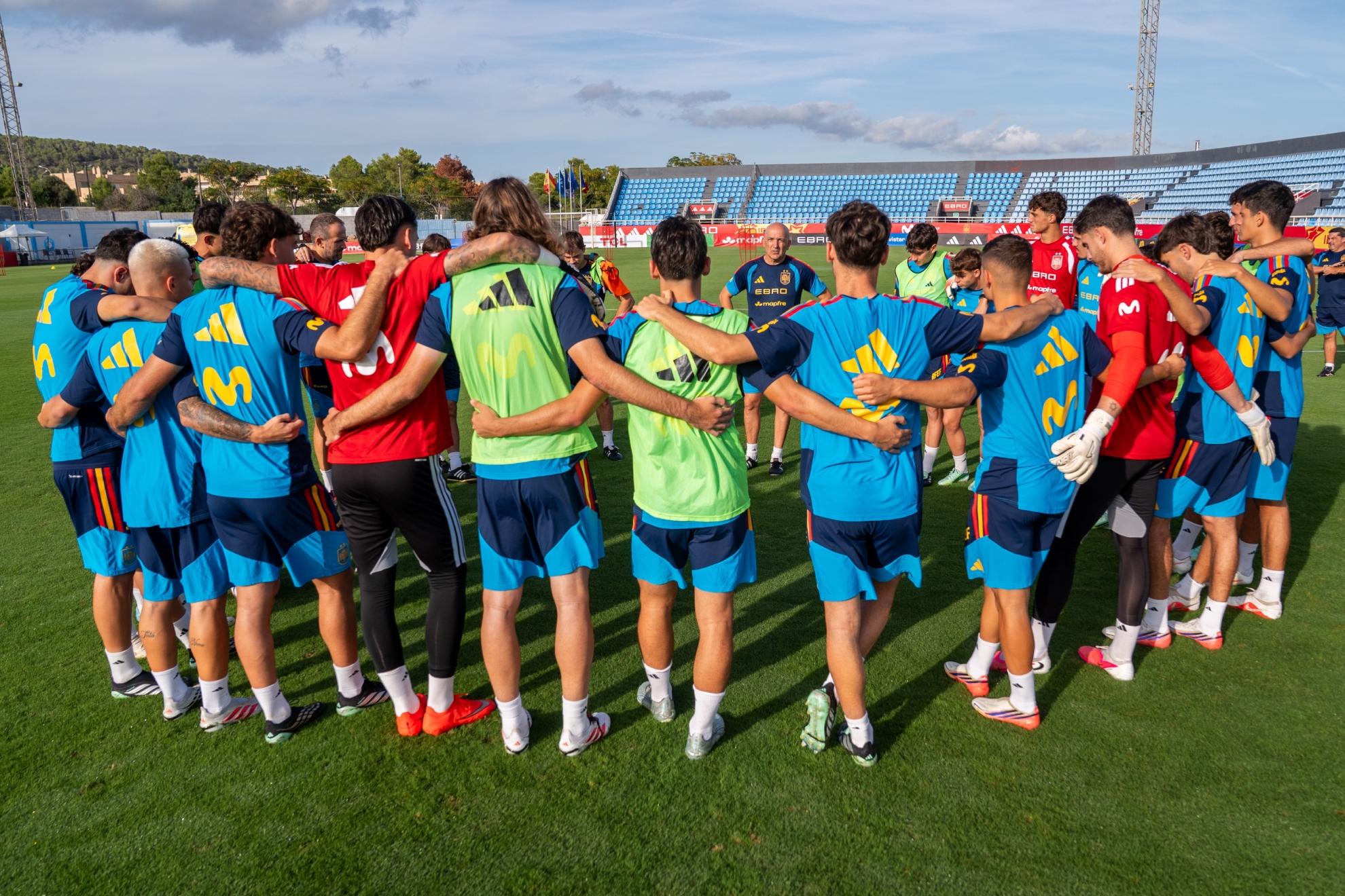 Selección Española Sub 21 en Can Misses. RFEF
