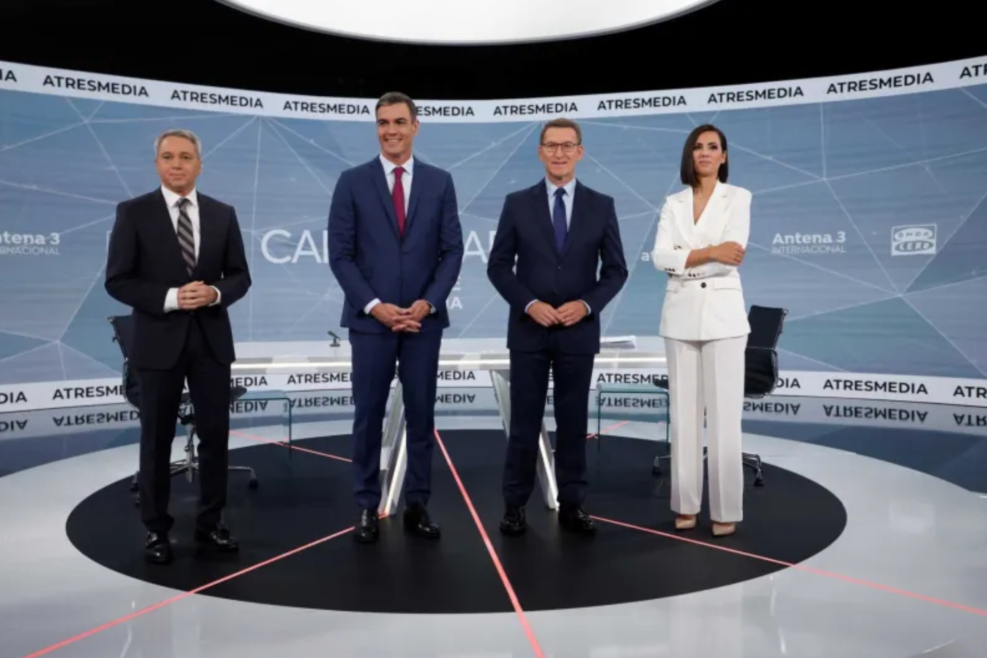 Los debates que han propuesto RTVE, Atresmedia y Mediaset para las elecciones del 29N EFE