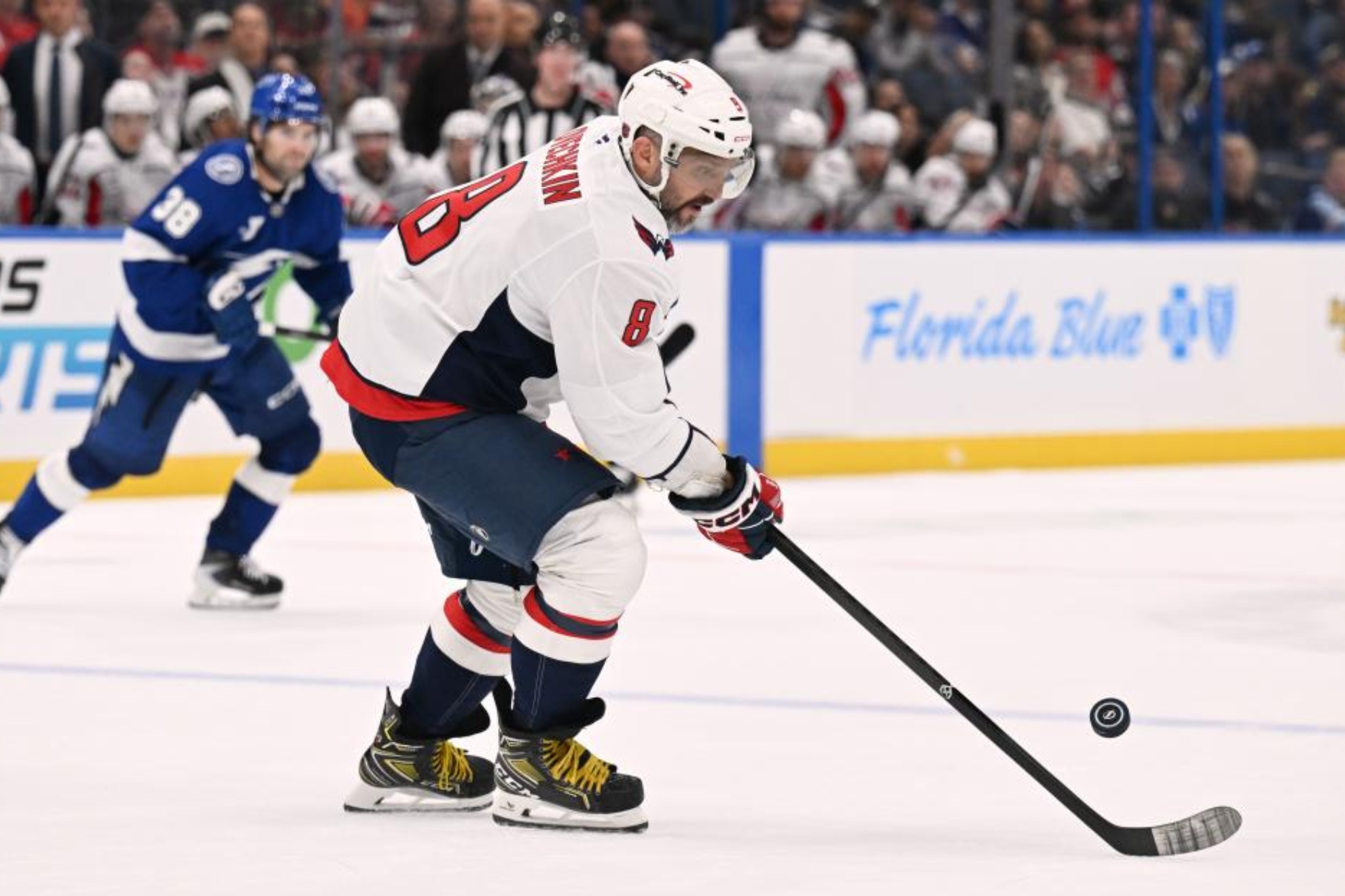Ovechkin (41), en un partido de esta campaña LAPRESSE