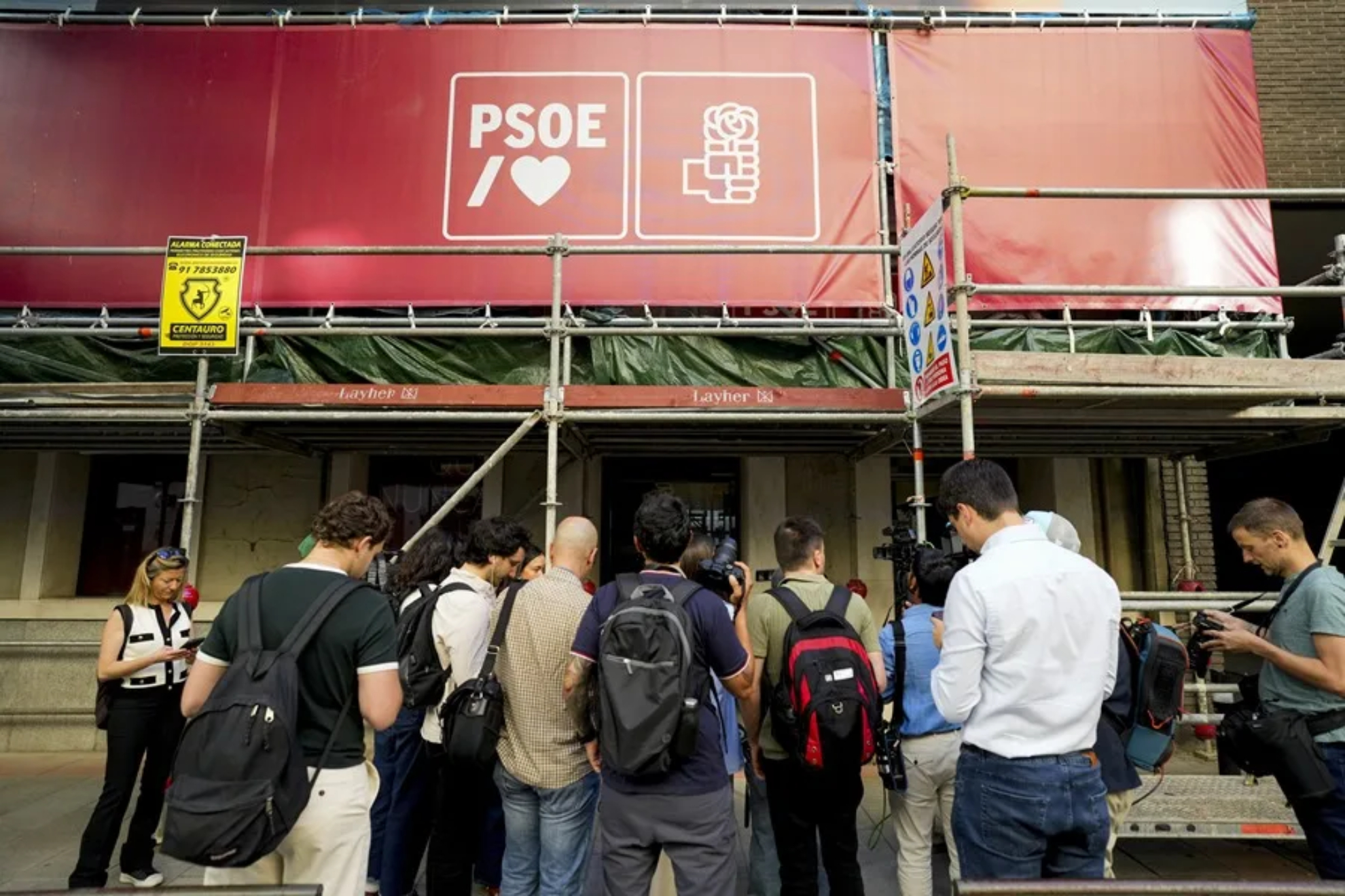 Sede del PSOE en Ferraz, Madrid EFE