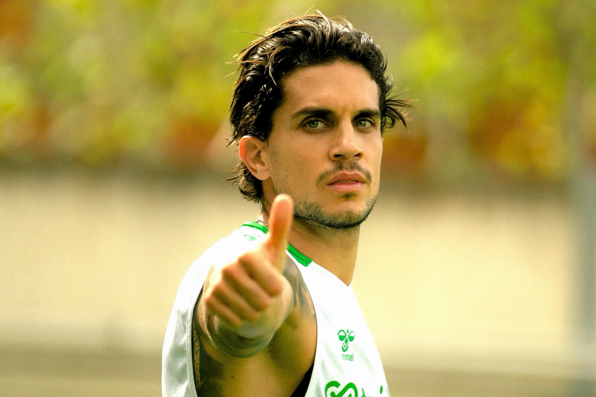 Bartra, en un entrenamiento INSTAGRAM BARTRA | REAL BETIS