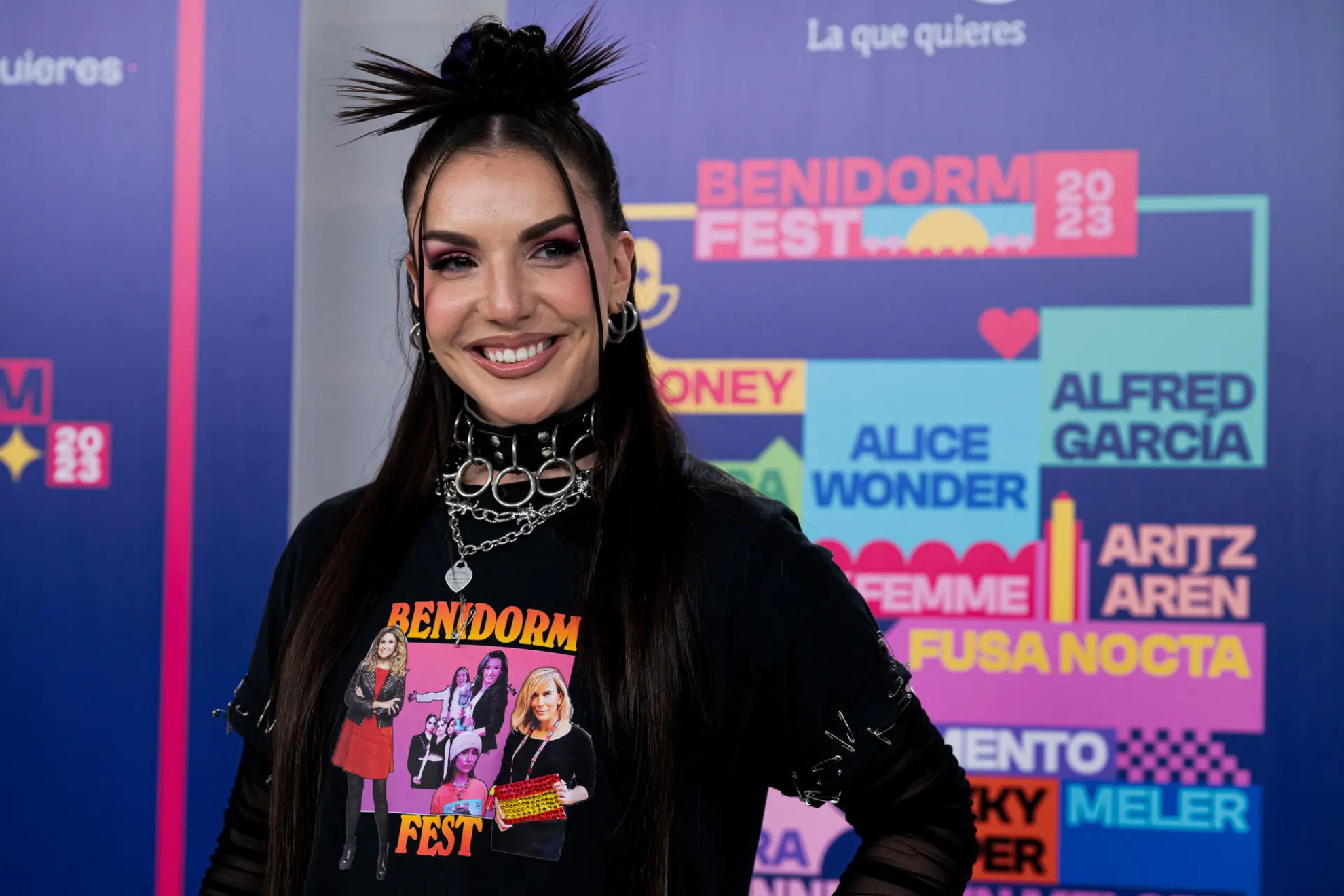 Inés Hernand en un photo call EFE