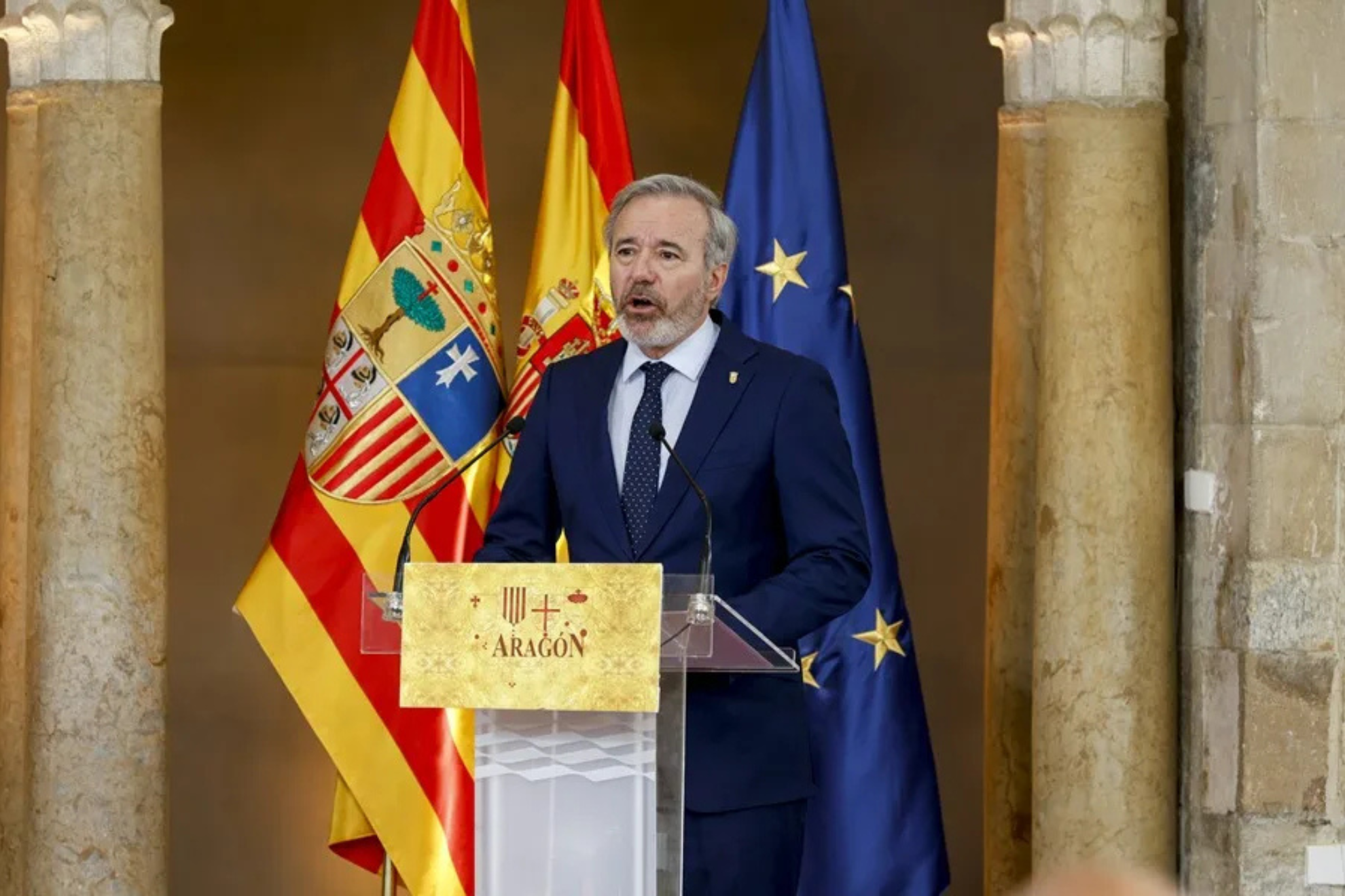 Jorge Azcon, presidente del Gobierno de Aragon EFE