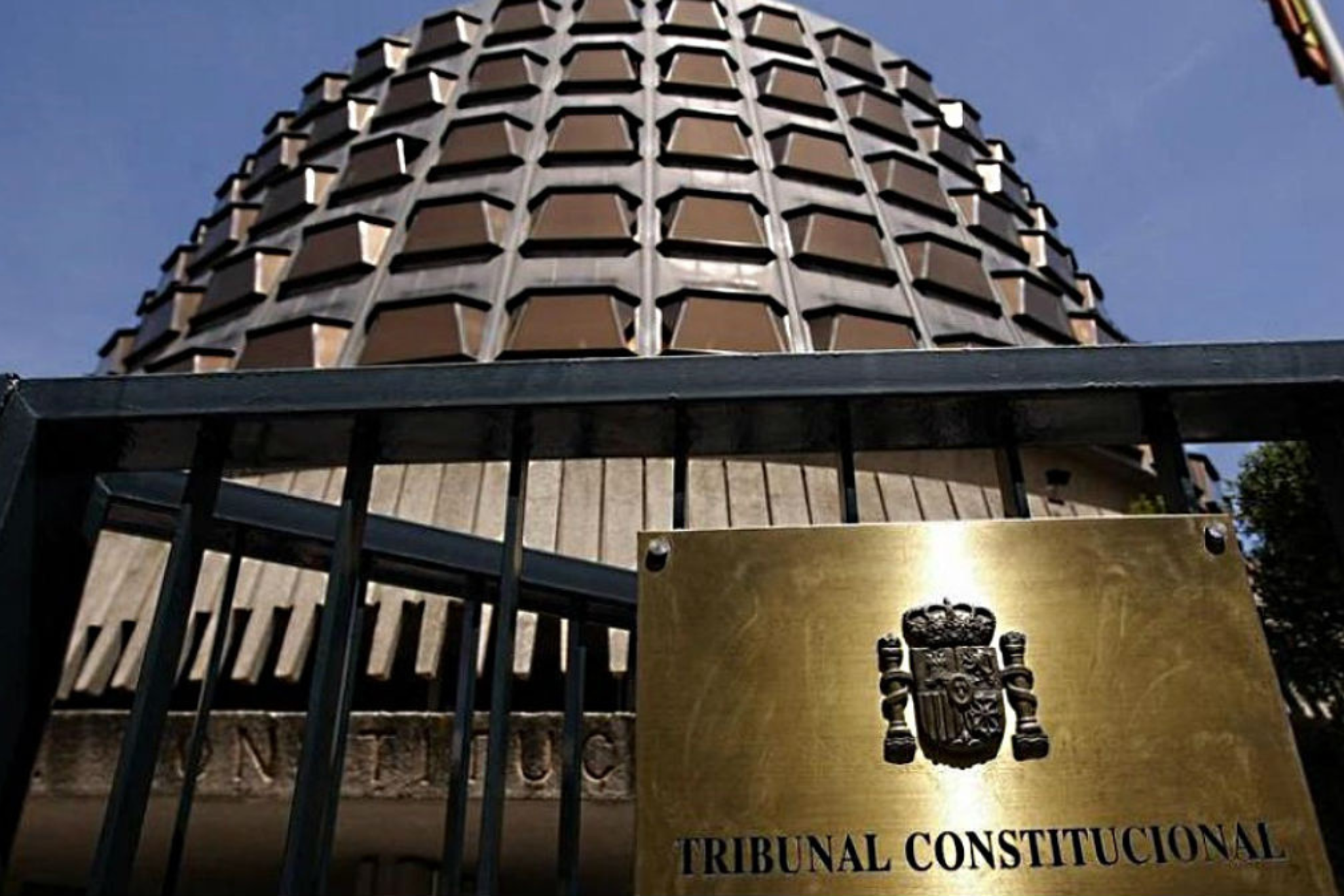 Fachada del Tribunal Constitucional EFE