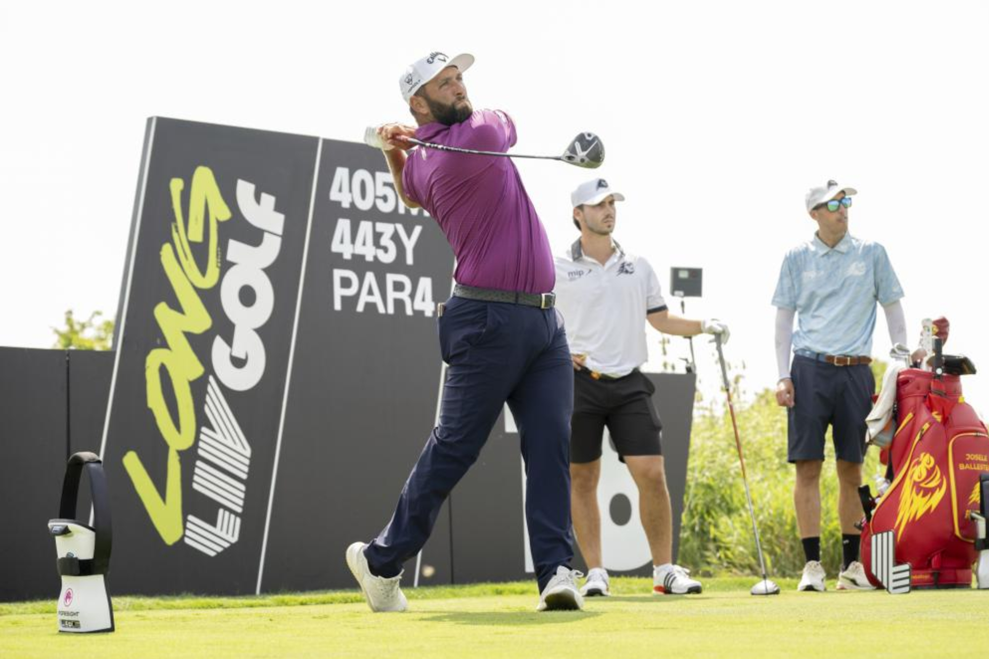 Jon Rahm, en un torneo de LIV Golf. LIV Golf