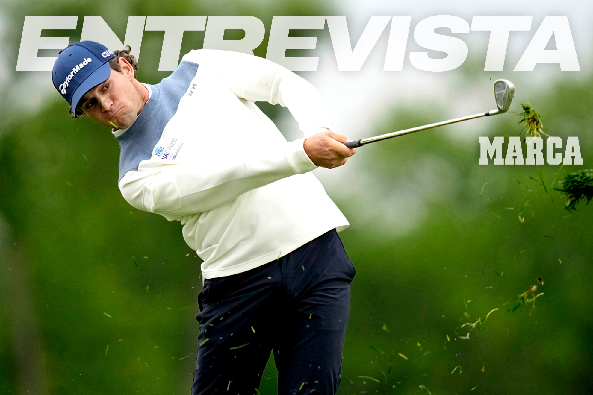 Ángel Ayora durante el pasado PGA Championship. Lapresse