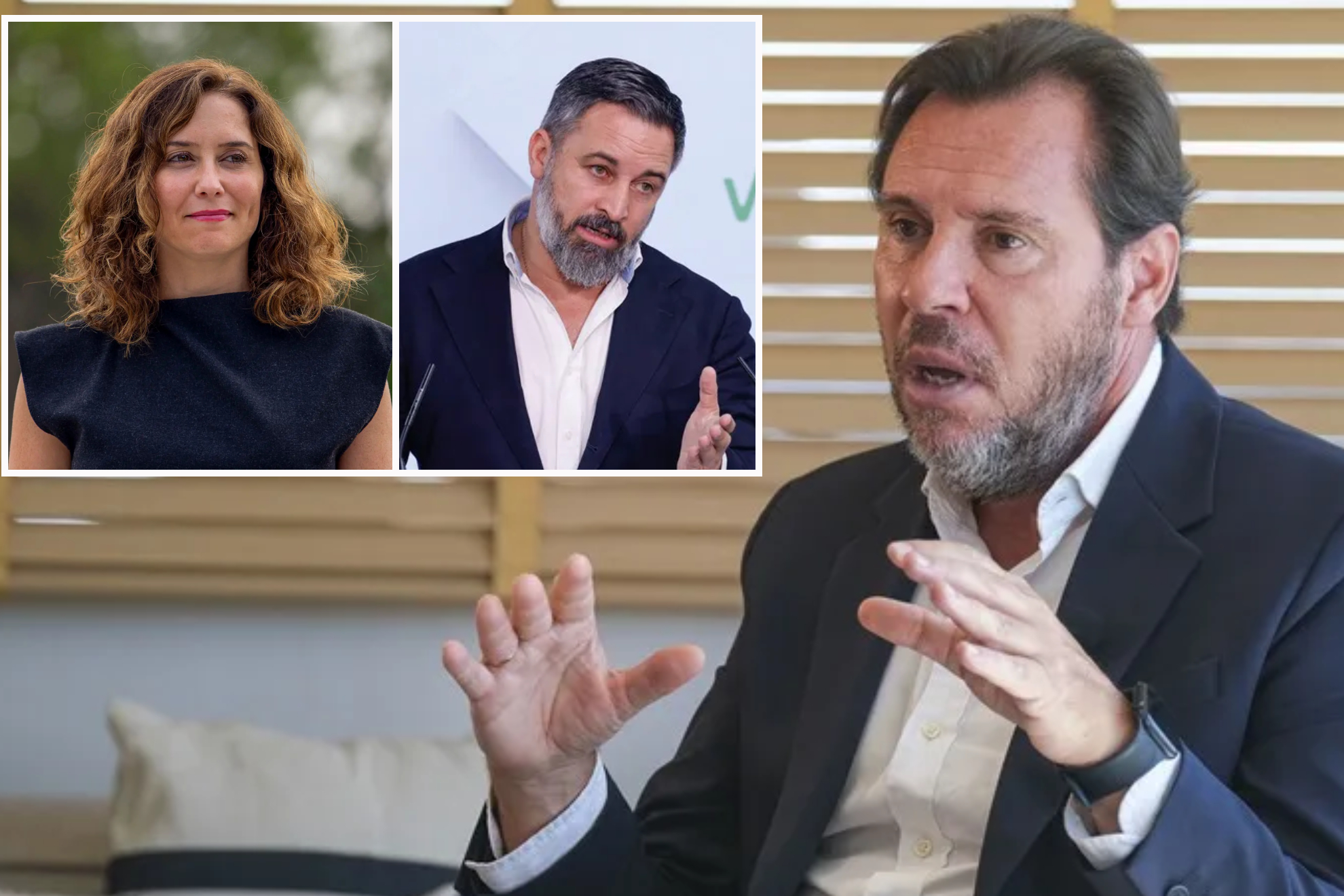 Óscar Puente, sobre las acusaciones de ‘pucherazo’ de Ayuso y Abascal EFE
