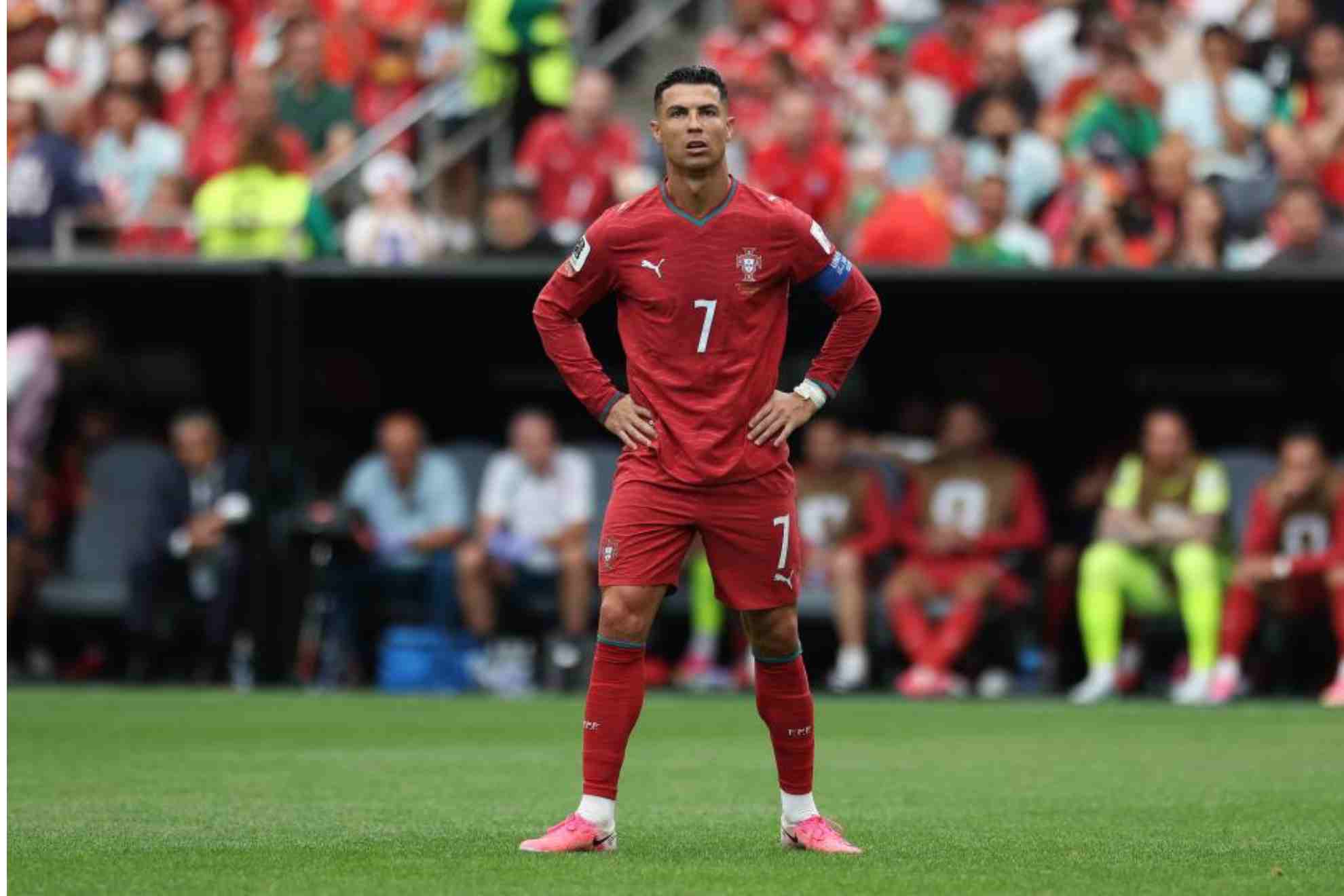 Cristiano, con Portugal.