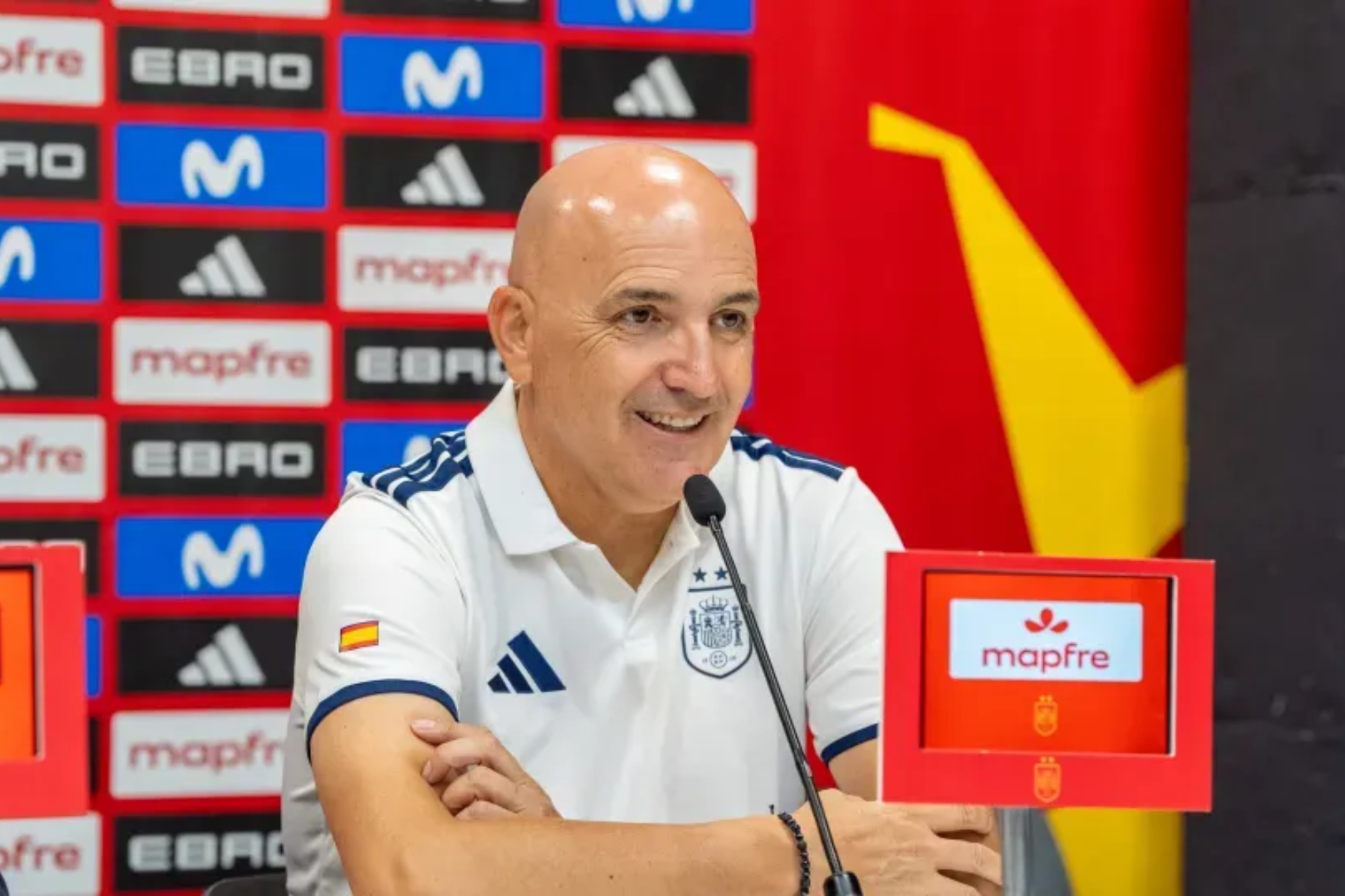 David Gordo en rueda de prensa. RFEF