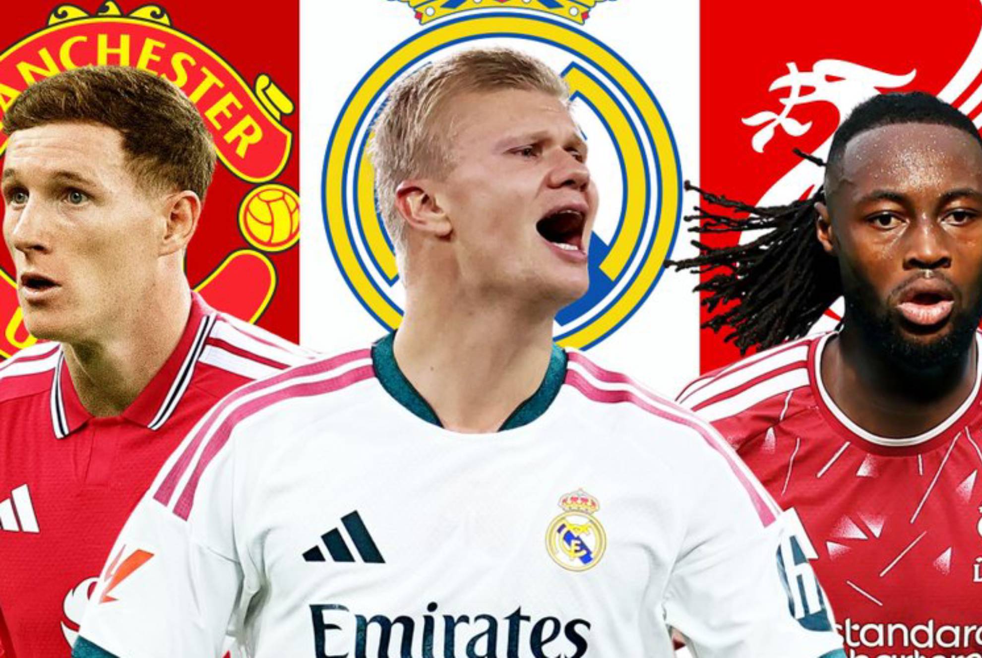 La IA predice que el Real Madrid podría fichar a Haaland y a otros siete jugadores del Manchester City The Sun