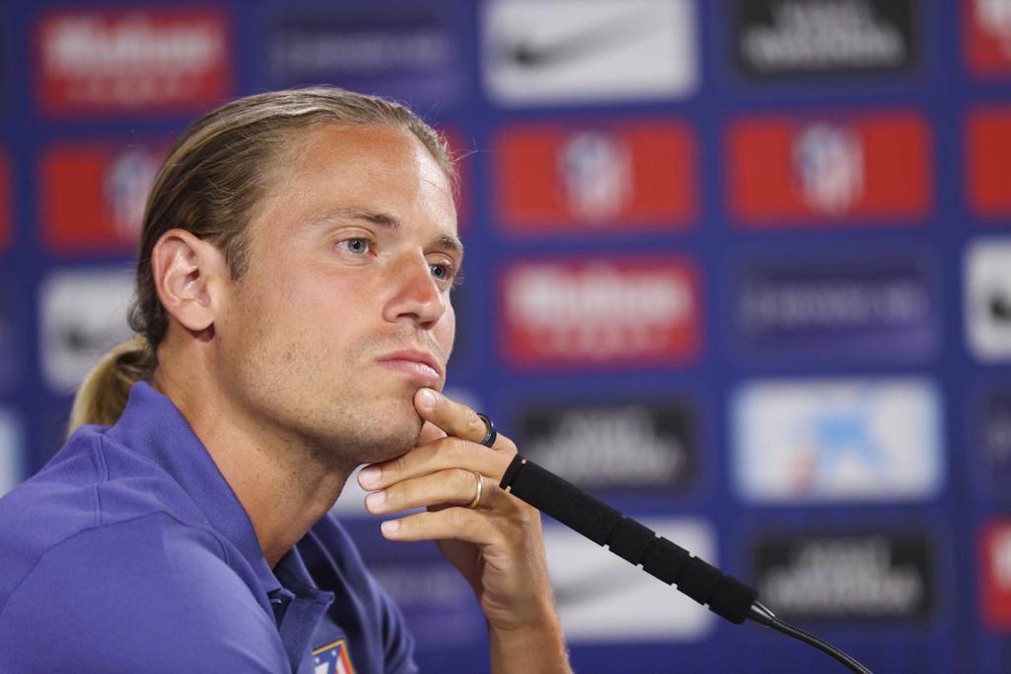 El centrocampista del Atlético de Madrid Marcos Llorente. EFE
